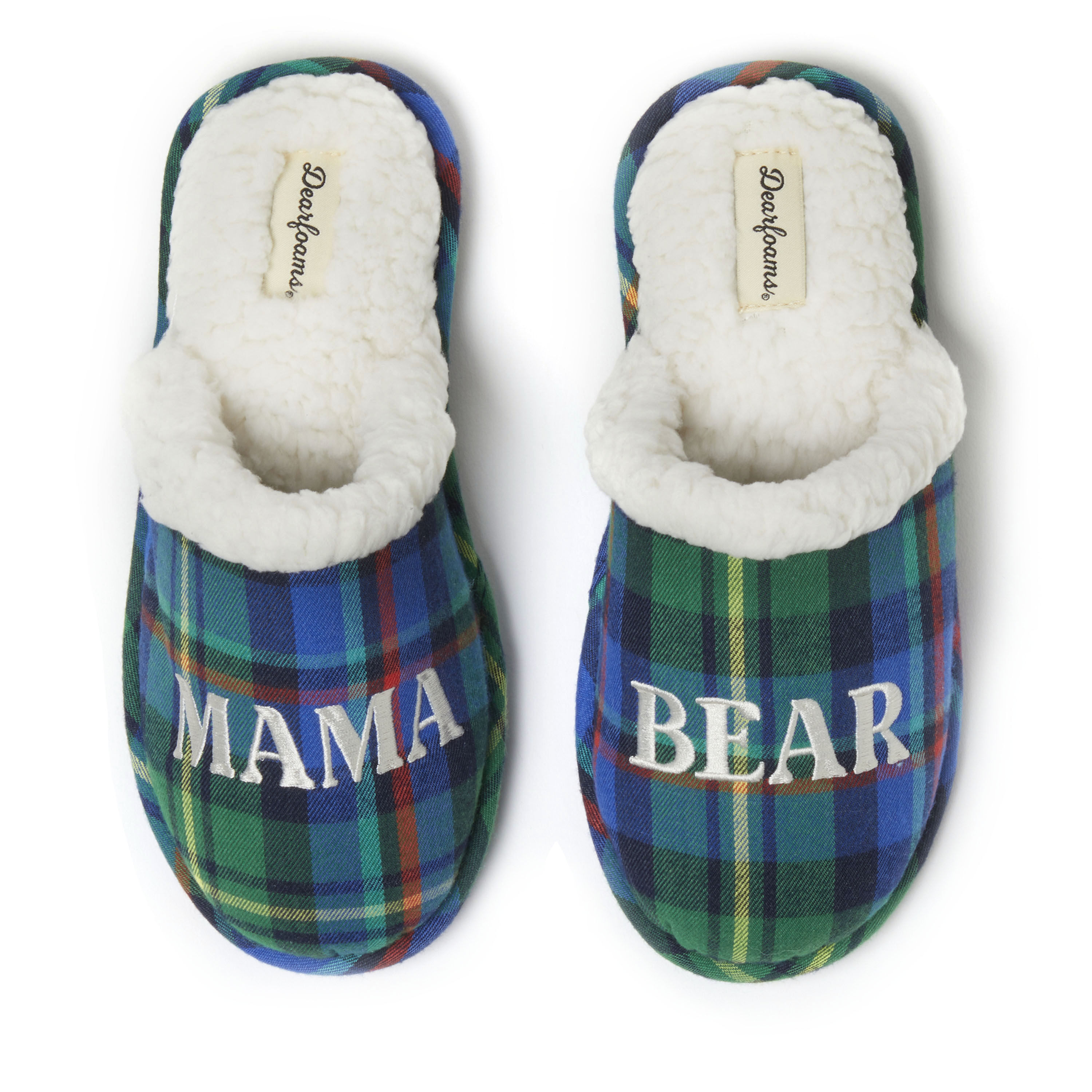 Dearfoam top family slippers