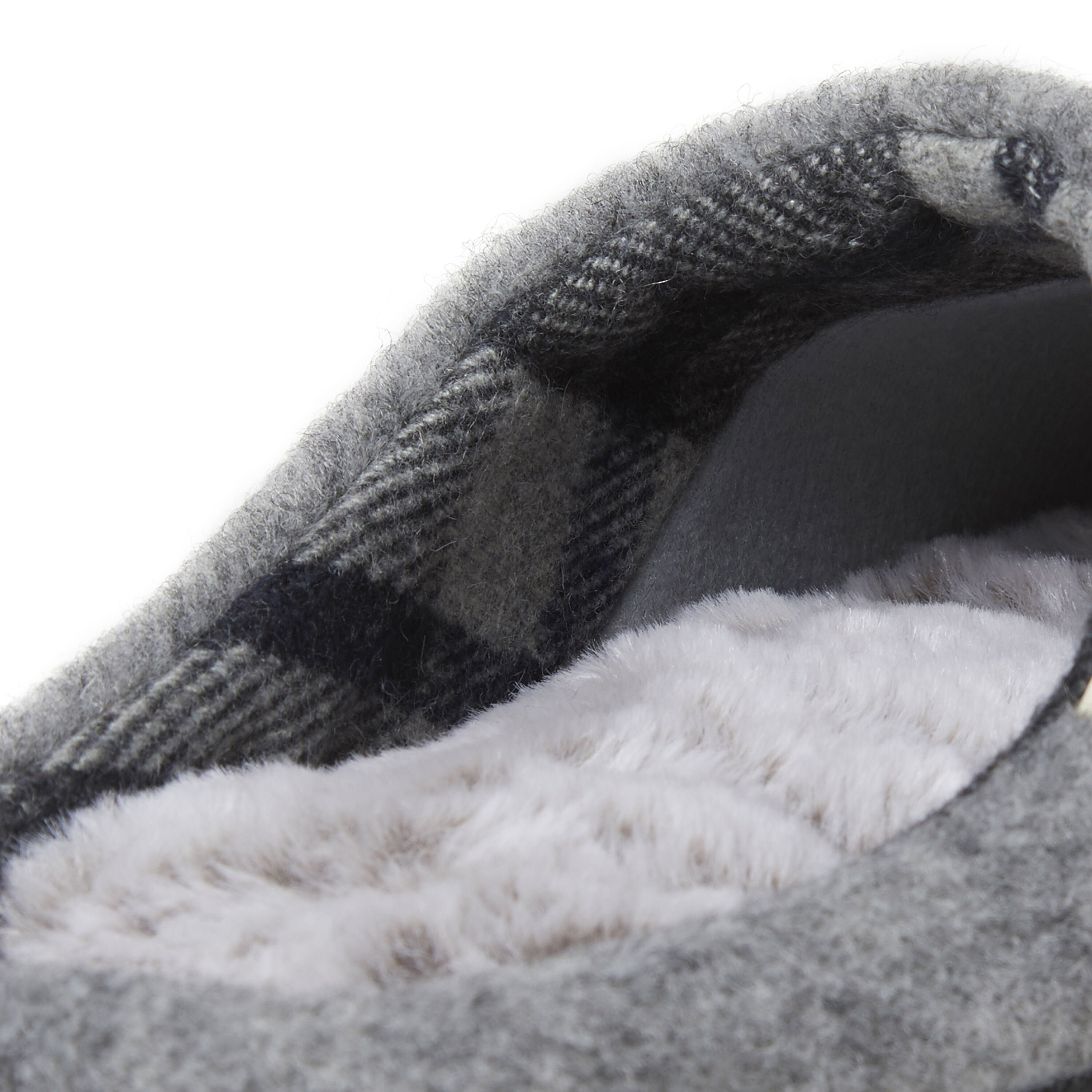 Women's Felted Wool X-Stitch Clog Slipper