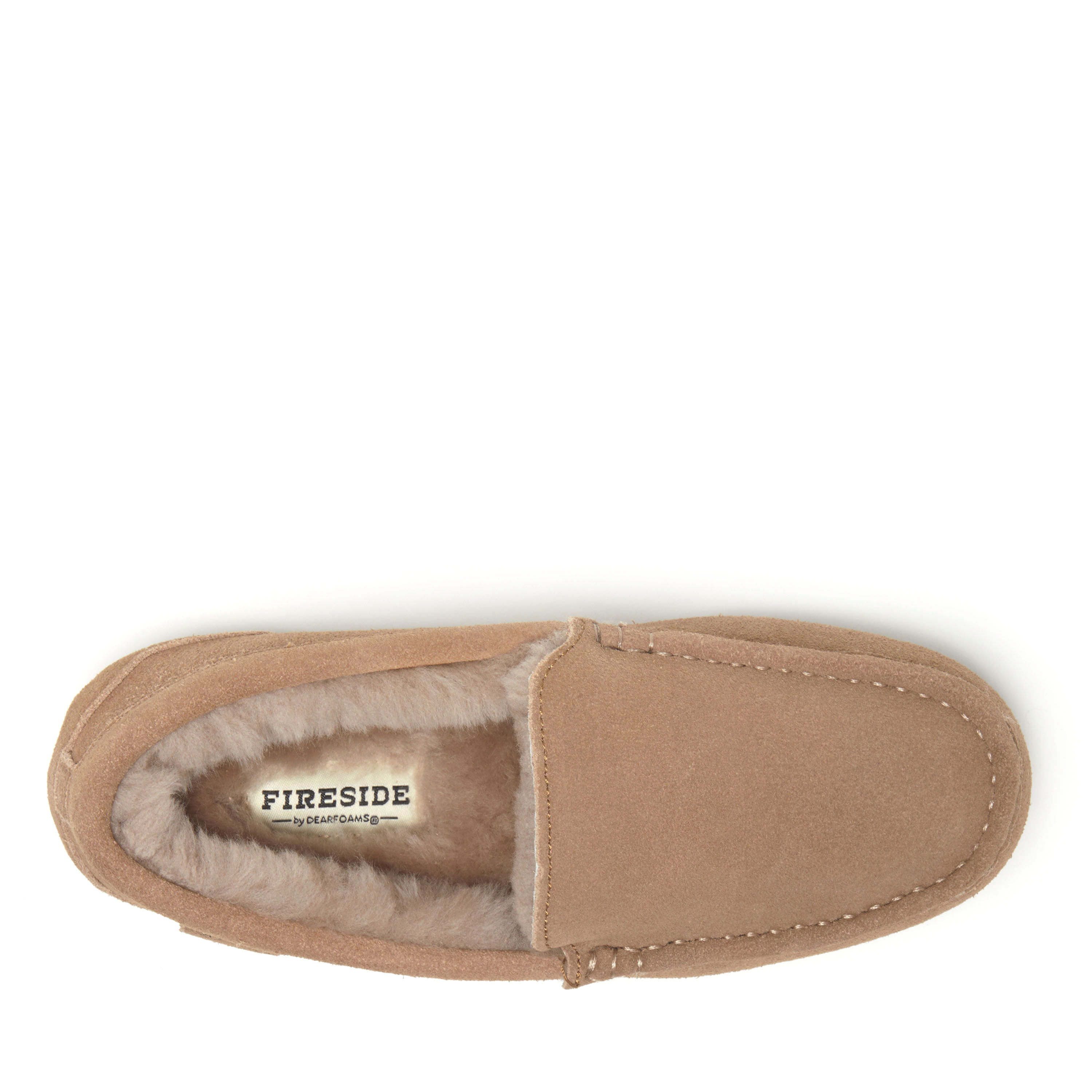 Women's Fireside by Dearfoams Mel Genuine Shearling Moccasin