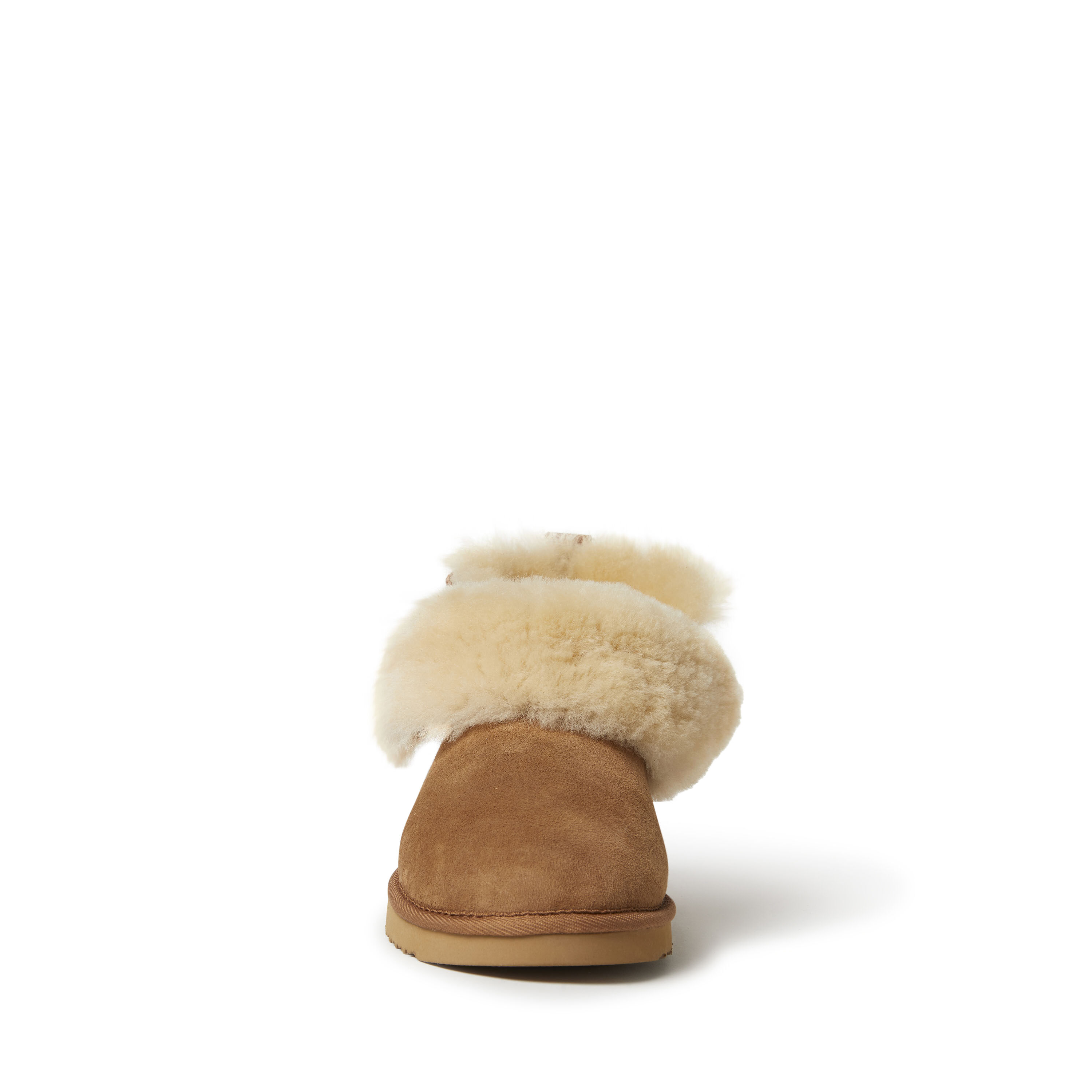 Dearfoam fold hotsell down bootie slippers