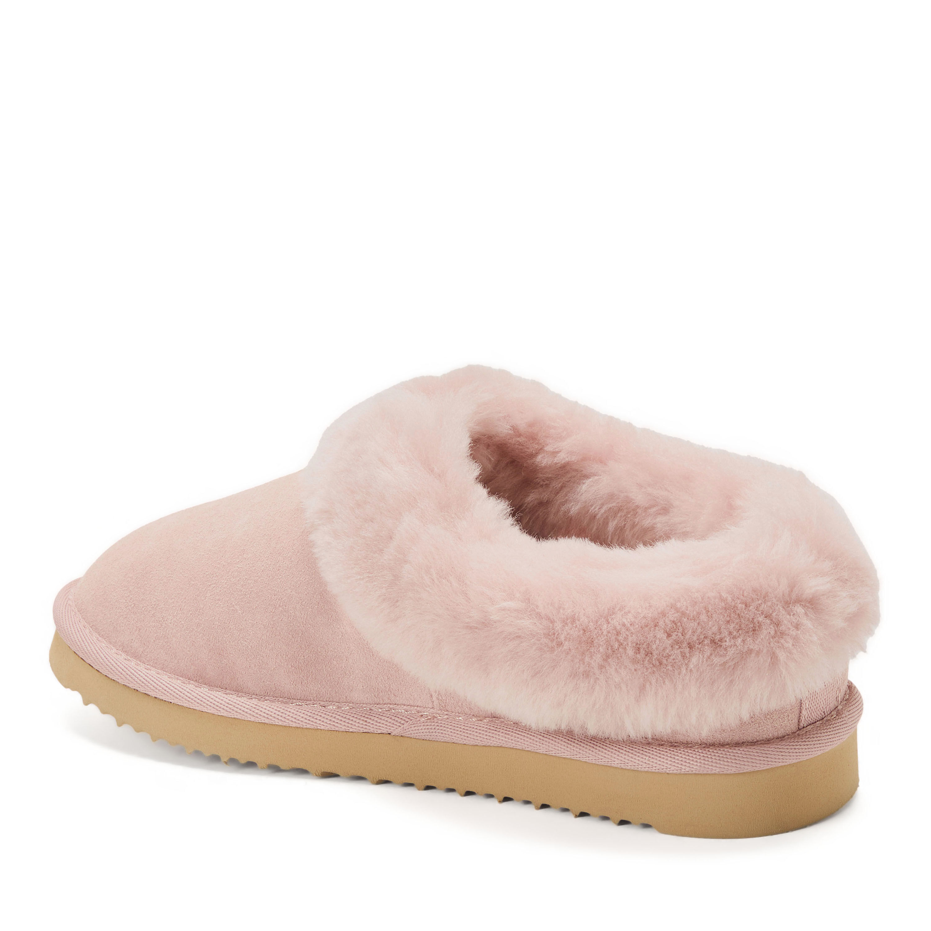 Women's Fireside by Dearfoams Adelaide Genuine Shearling Clog Slipper