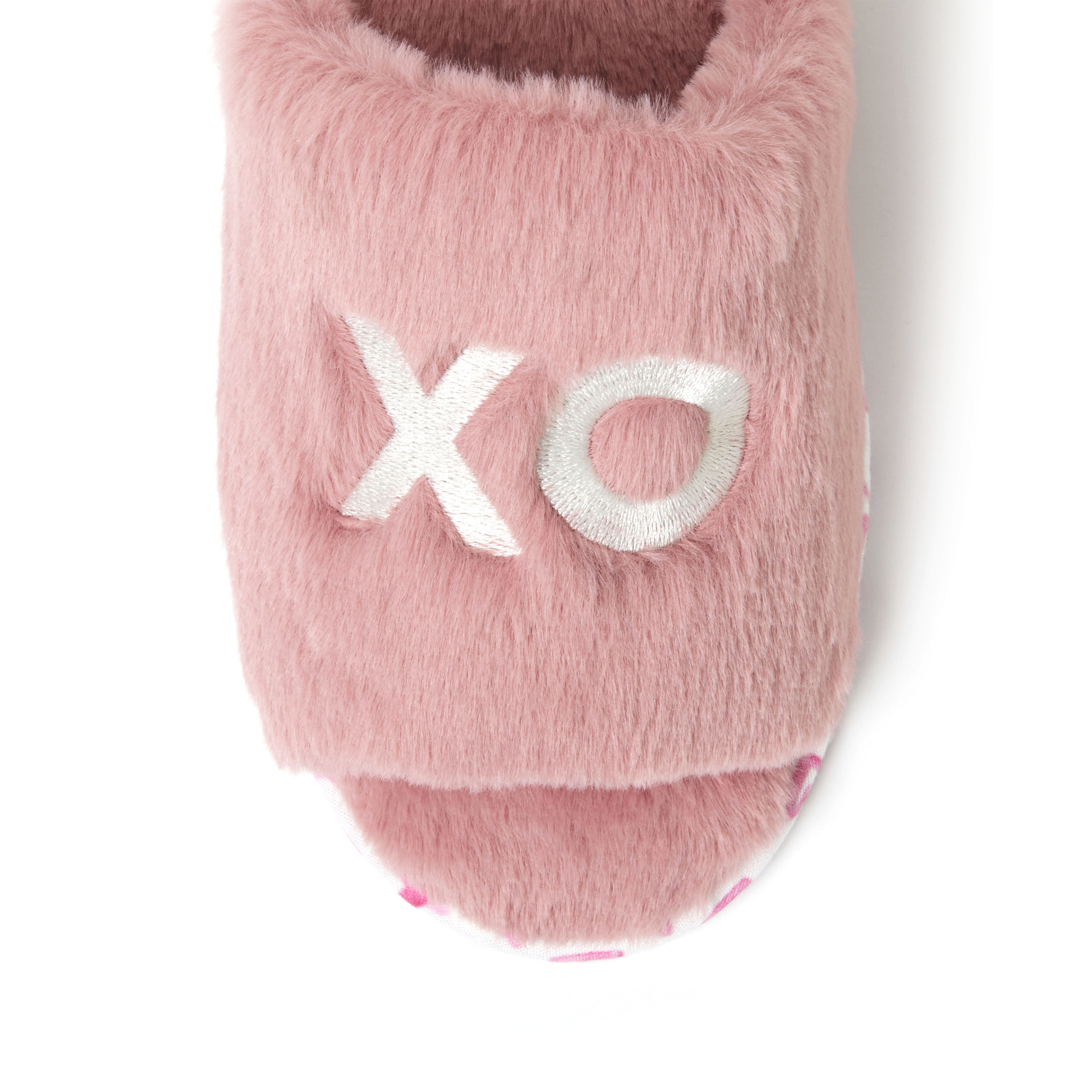 Women's Furry XOXO Slide
