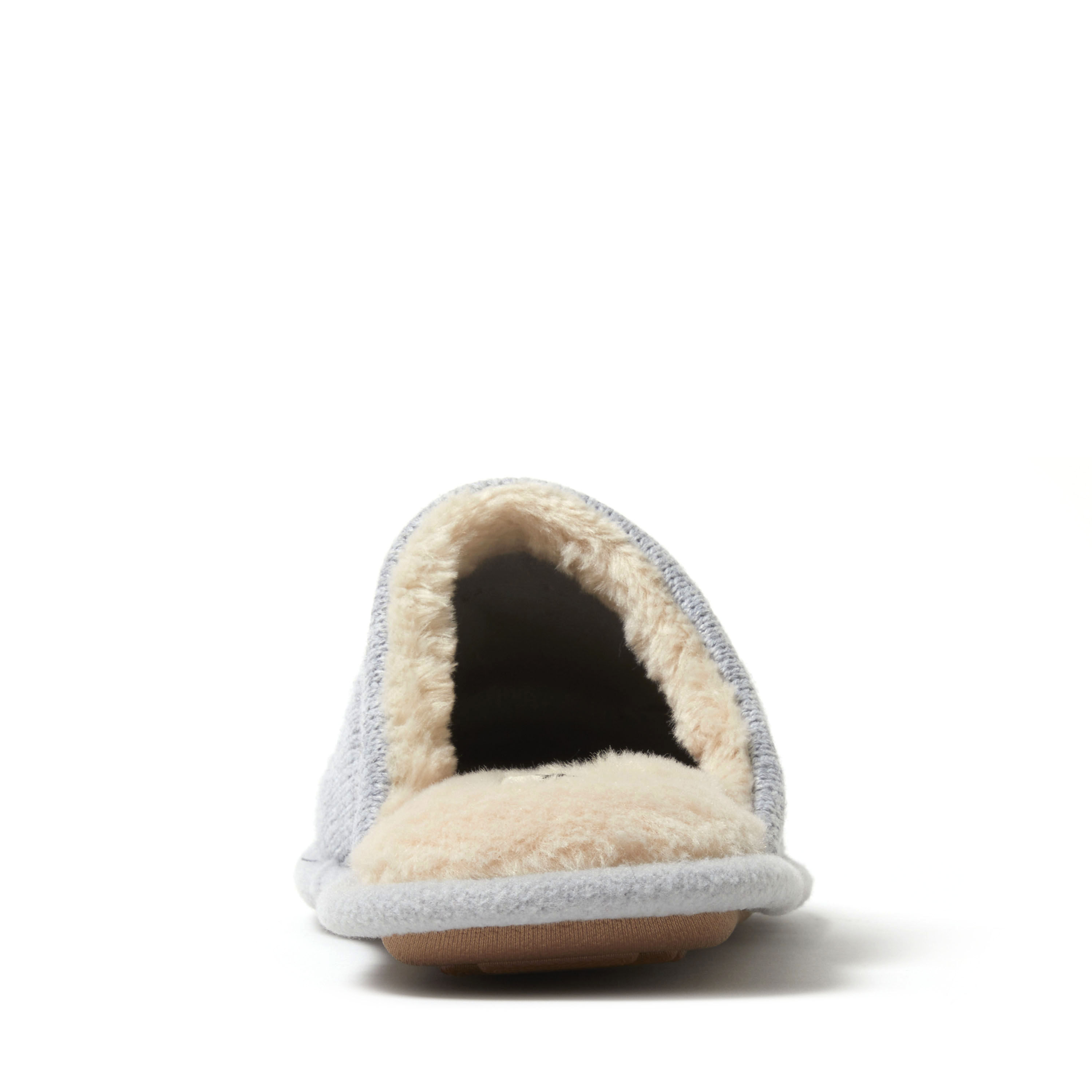 Women's Novelty Knit Scuff With Eyemask