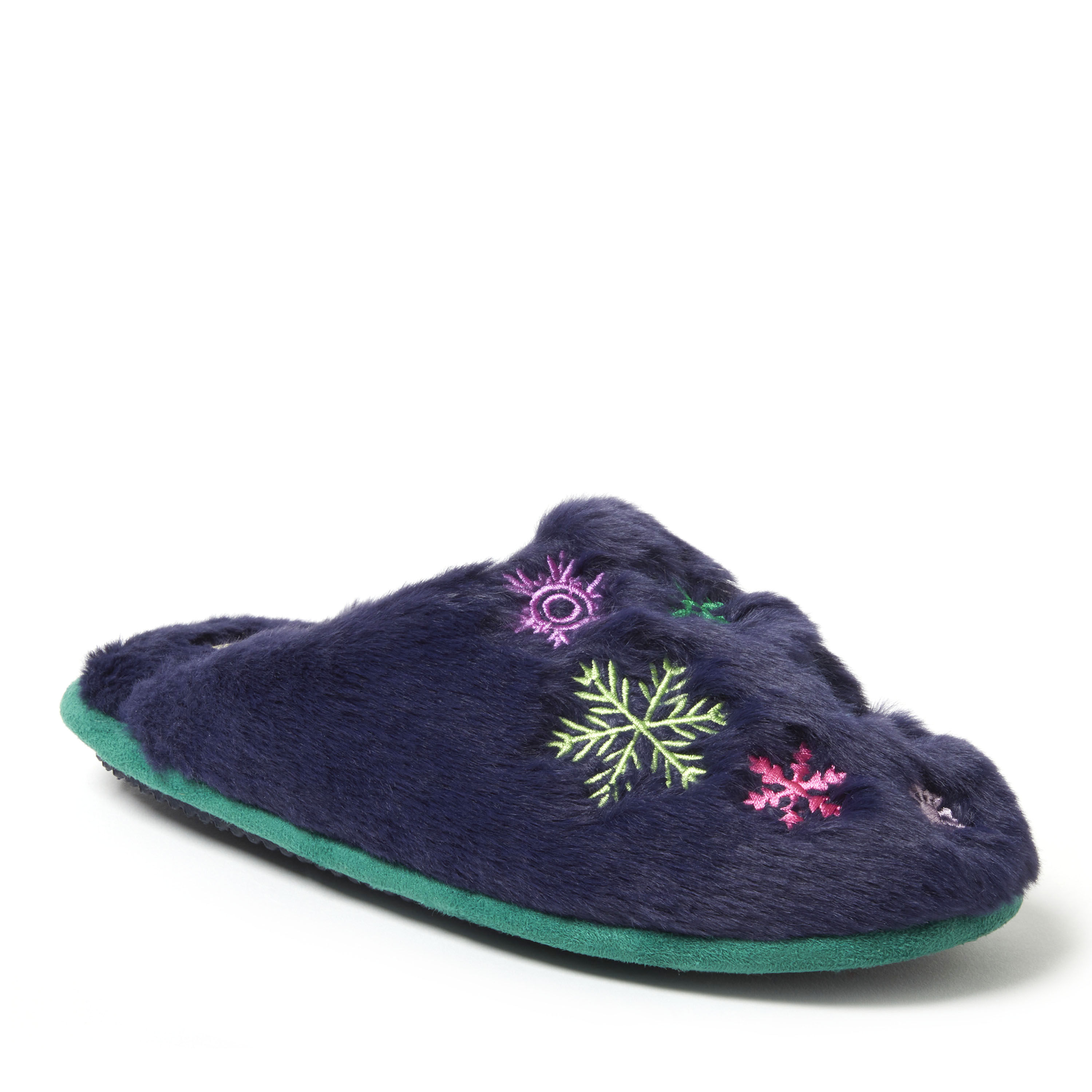 Women's Bailey Holiday Faux Fur Scuff