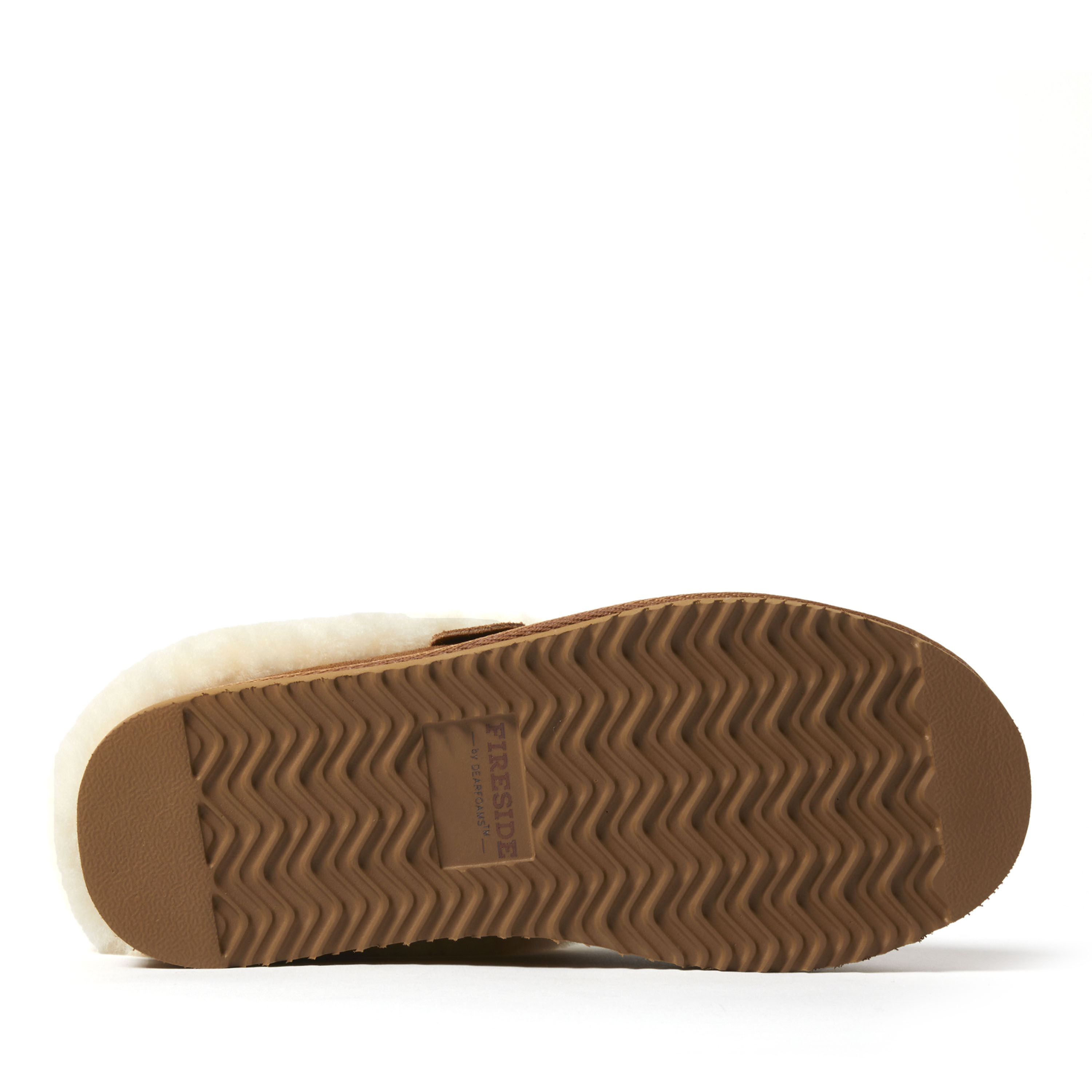 Women's Fireside by Dearfoams Adelaide Genuine Shearling Clog Slipper - Water Resistant