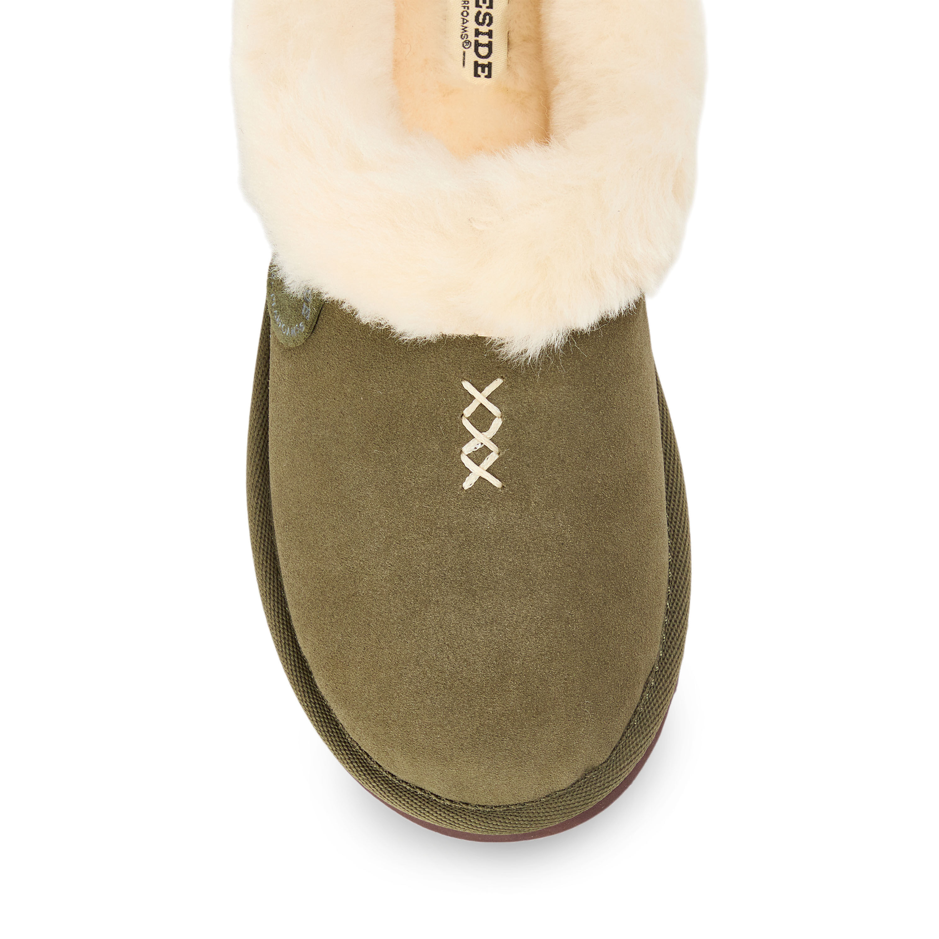 Women's Fireside by Dearfoams Adelaide Genuine Shearling Clog Slipper - Water Resistant