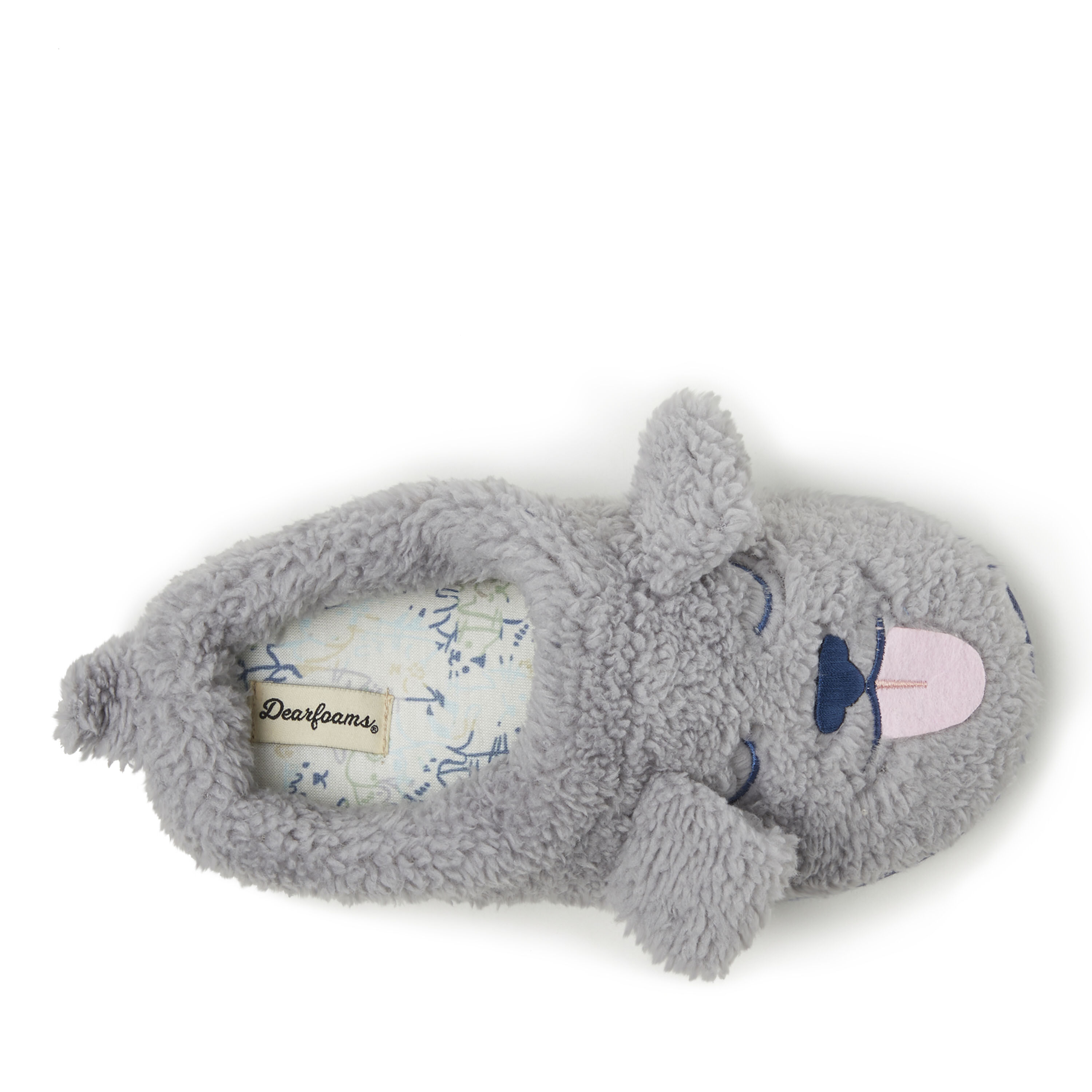 Kids Animal Sherpa Clog Slipper