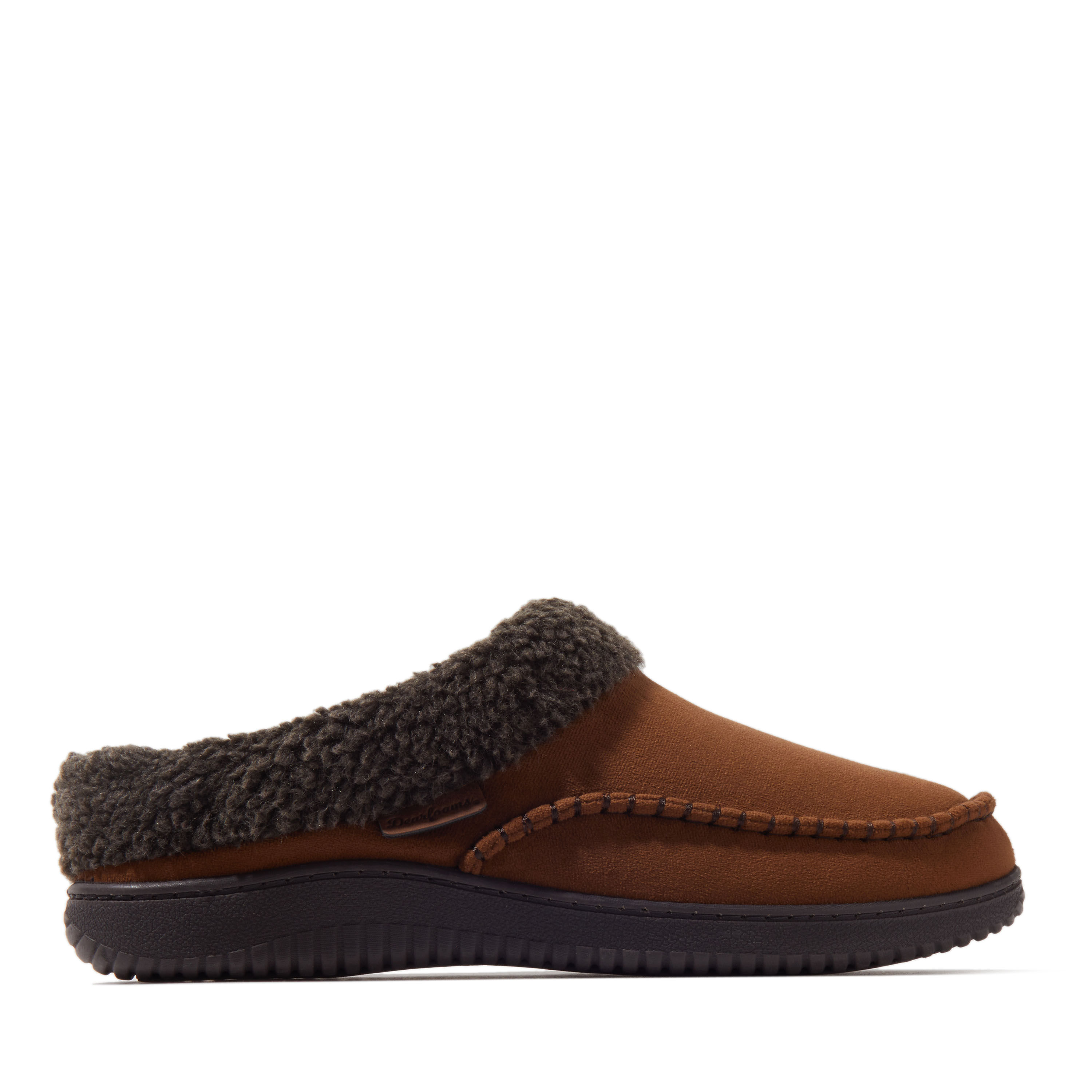 Dearfoams microsuede berber lined clog store