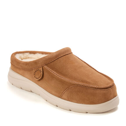 Men's Fireside by Dearfoams Lithgow Genuine Shearling Clog