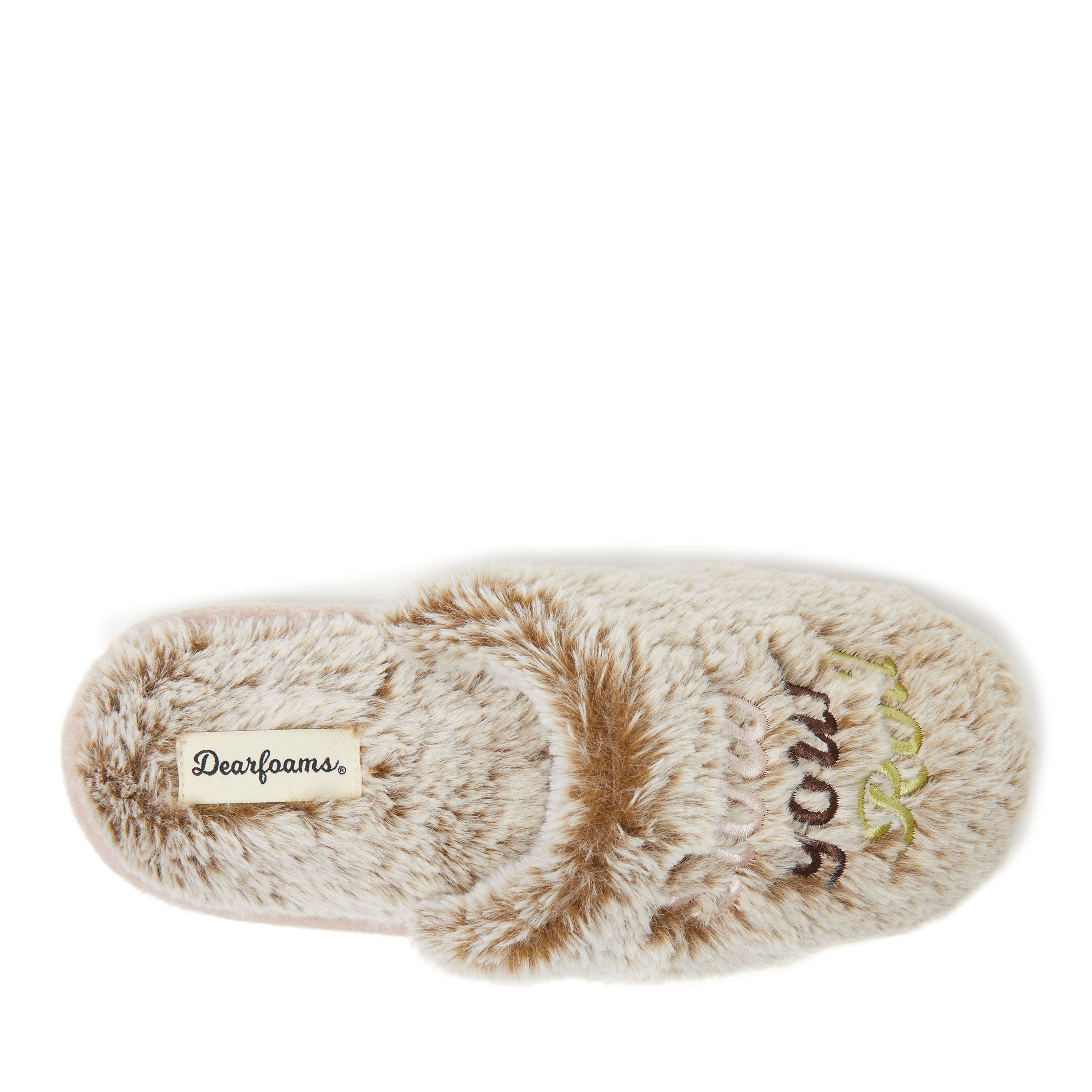 Women's Novelty Scuff Slipper with Eye Mask