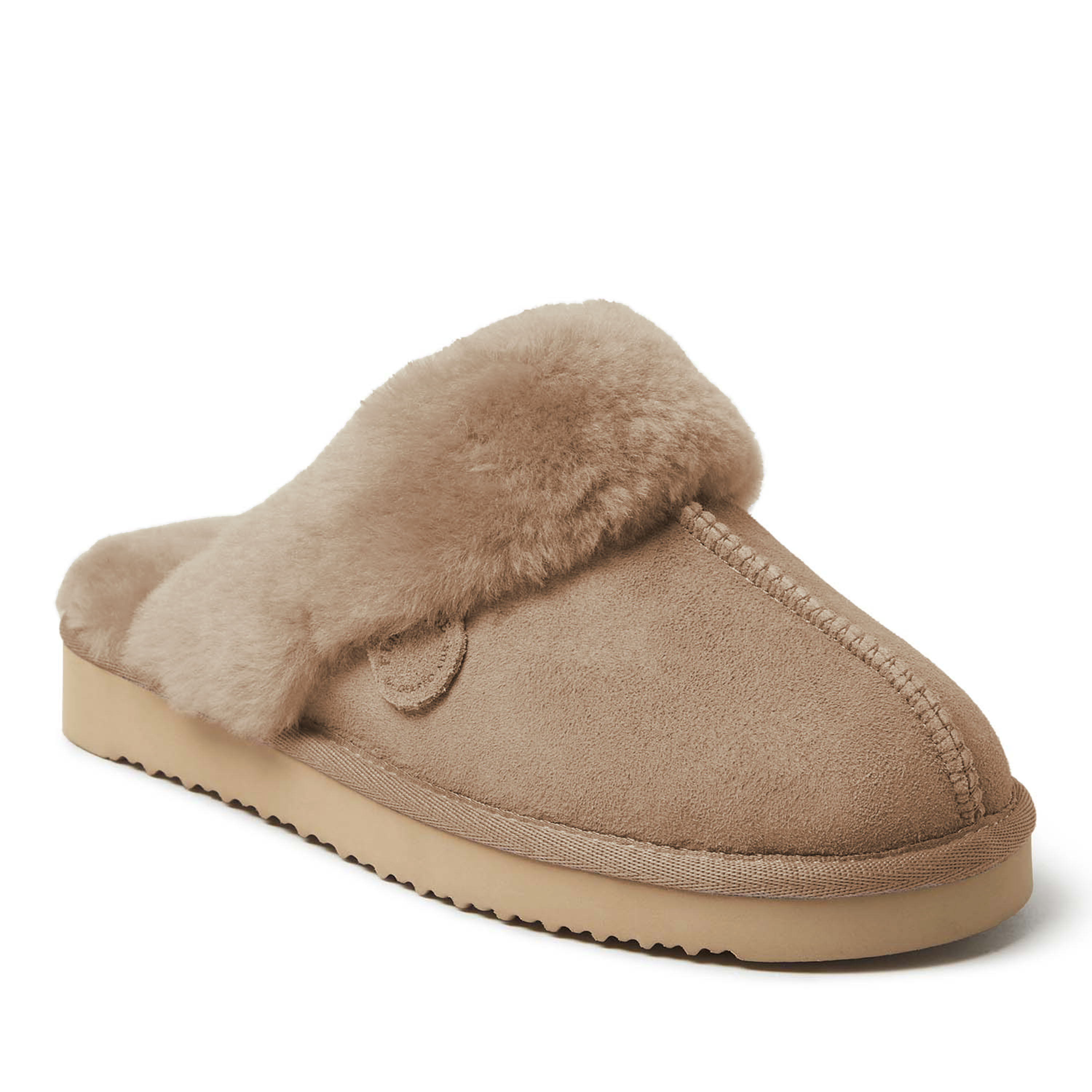 Women's Fireside by Dearfoams Sydney Genuine Shearling Scuff Slipper