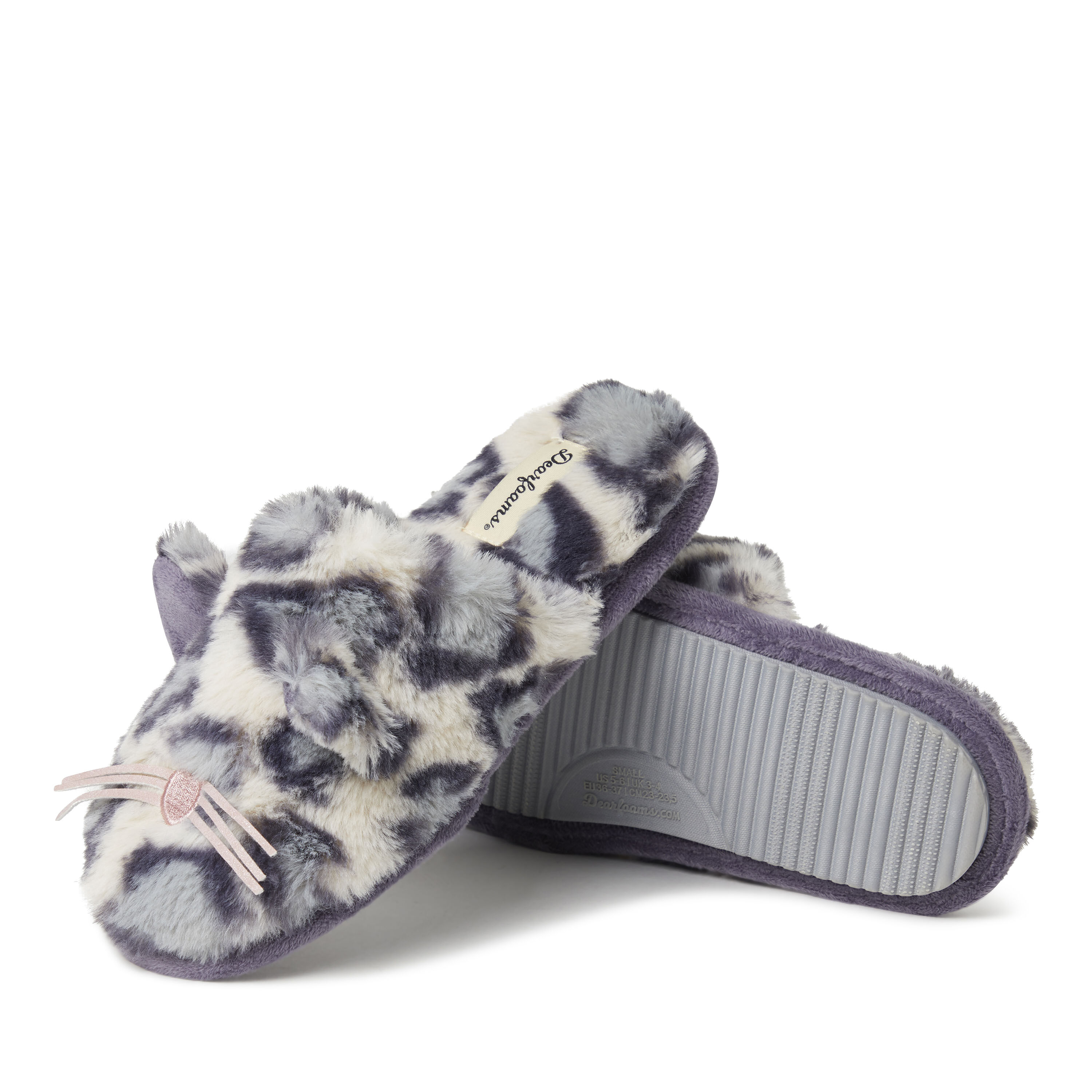 Women's Novelty Scuff Slipper with Eye Mask