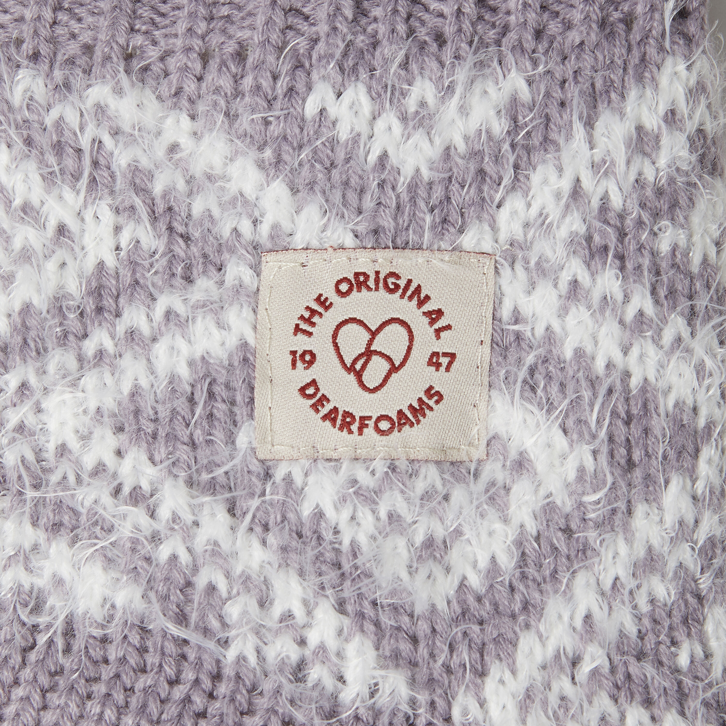 Women's Fairisle Knit Flurry Slipper Sock