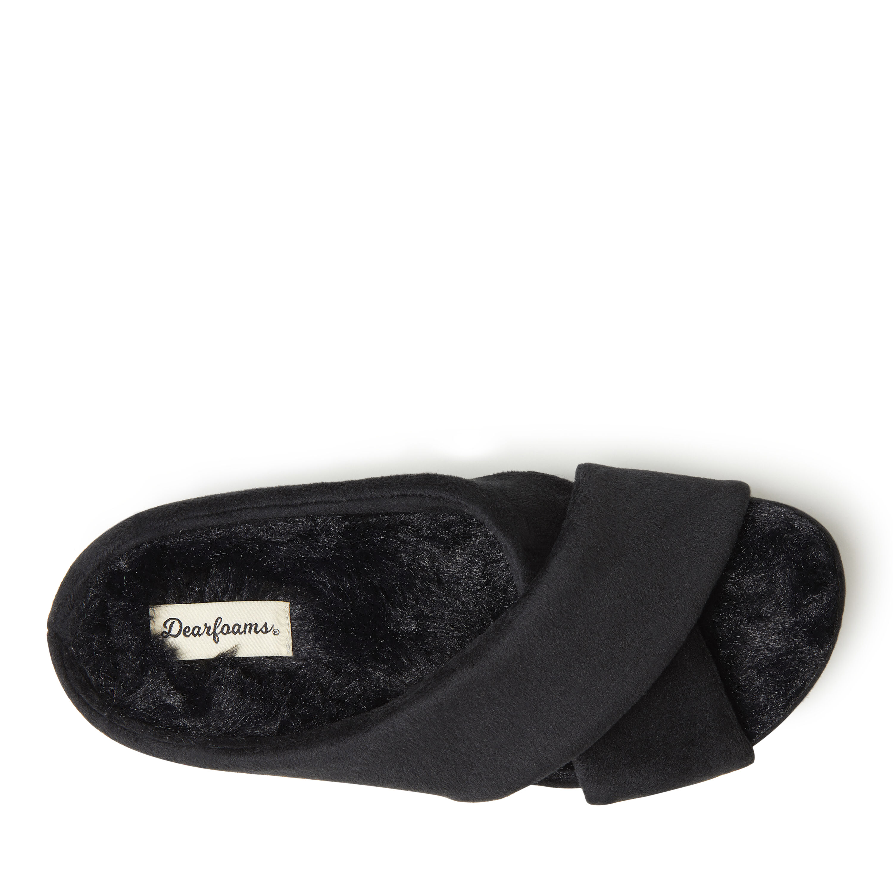 Women s Maeve Velour Crisscross Molded Footbed Slide Slipper