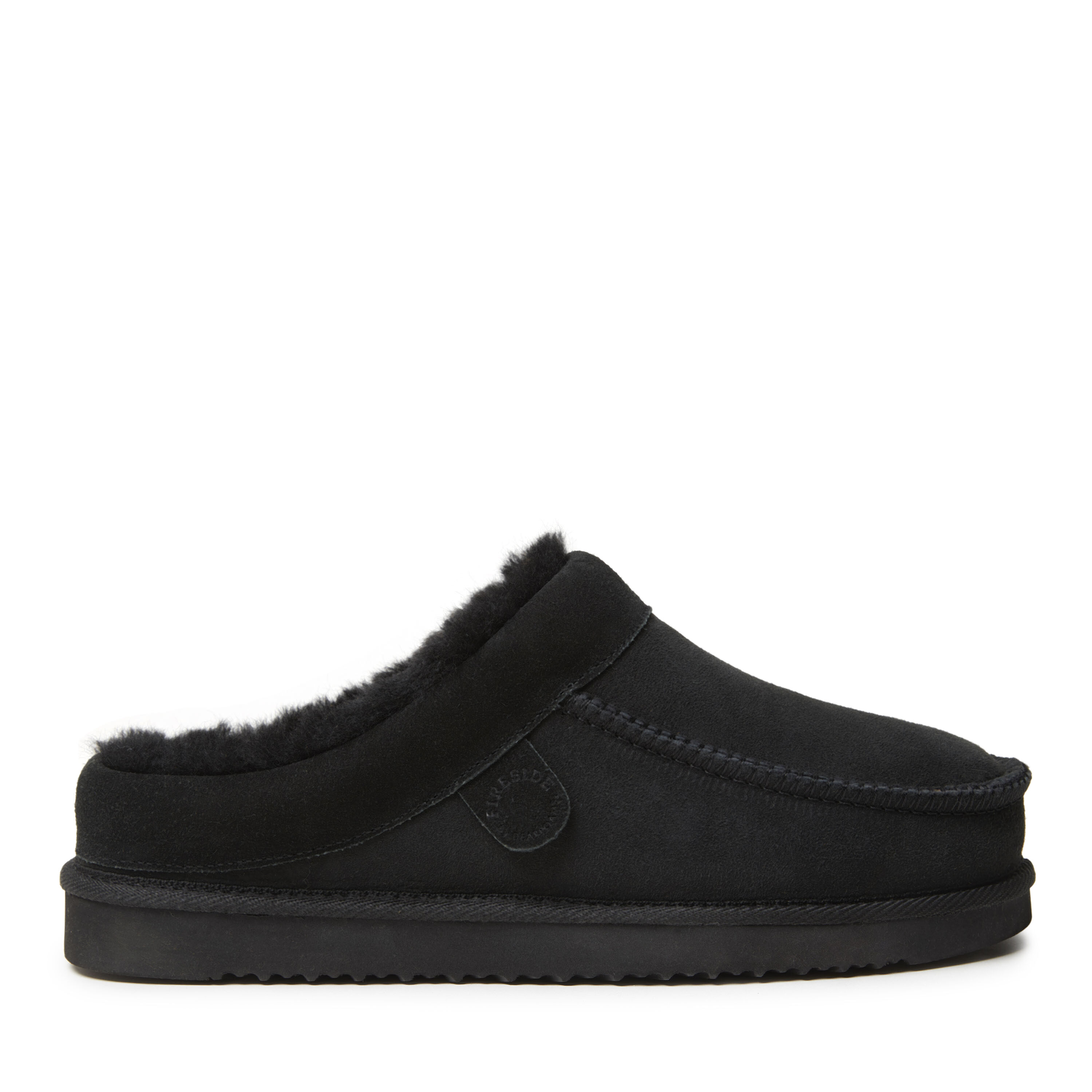 Men's Griffith Genuine Shearling Moc Toe Clog Slipper