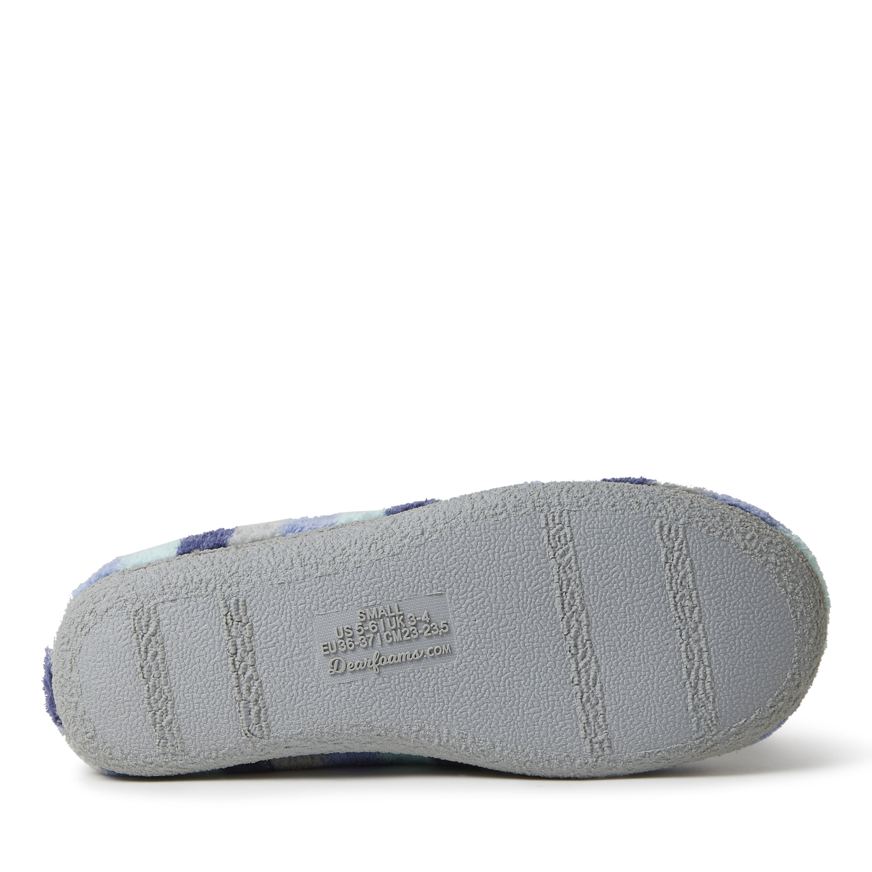 Women's dearfoams leslie new arrivals quilted terry clog slippers
