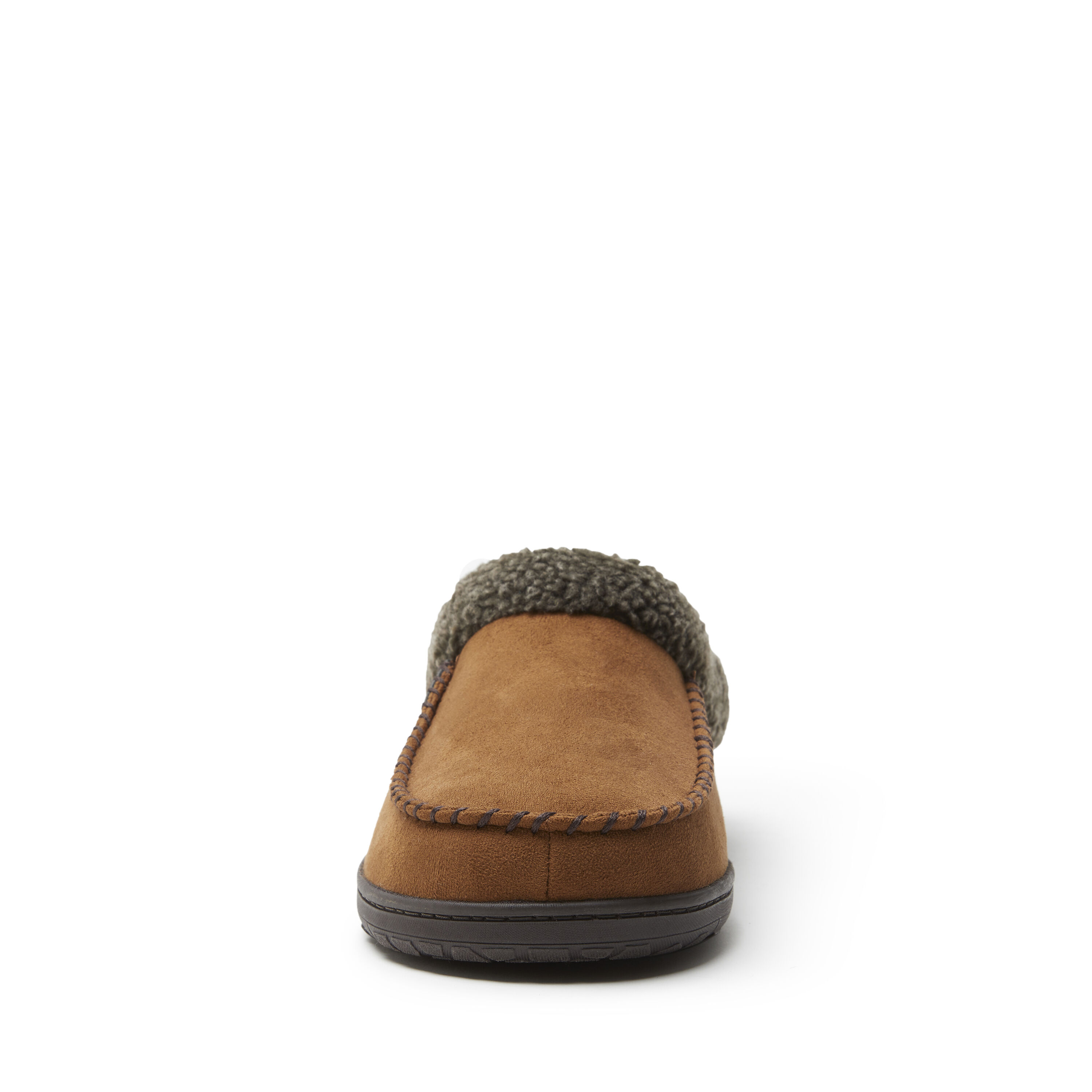 Dearfoams men's memory clearance foam slippers
