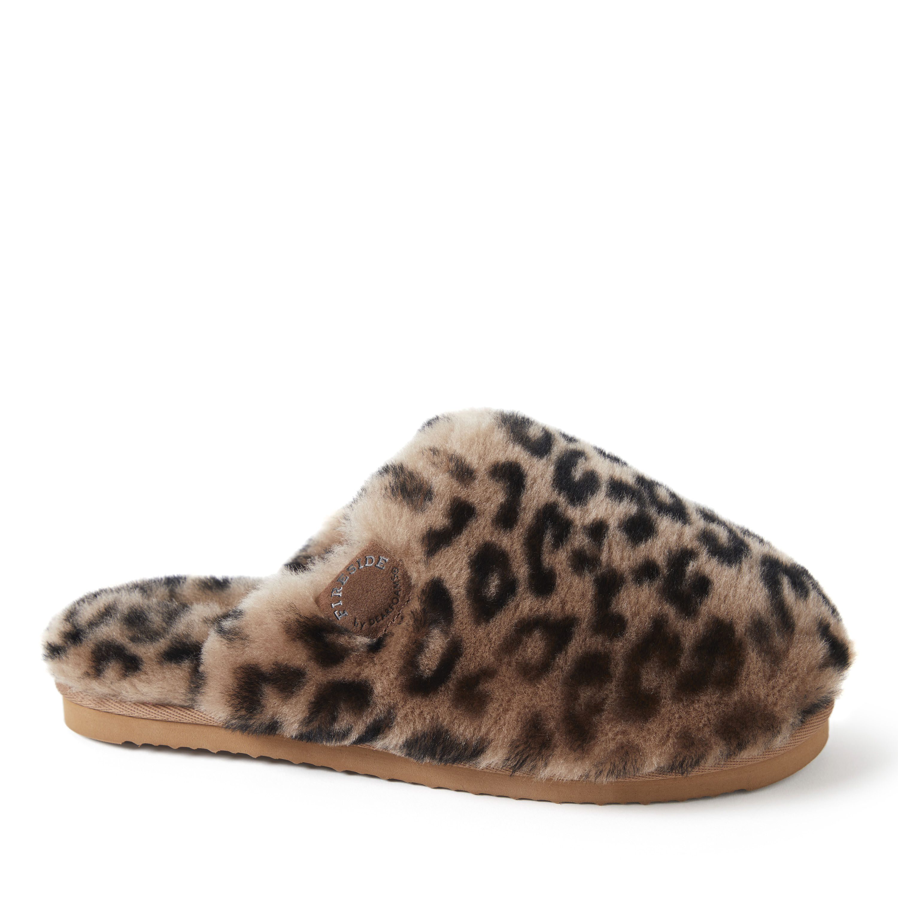 Fluffette genuine shearling slipper best sale