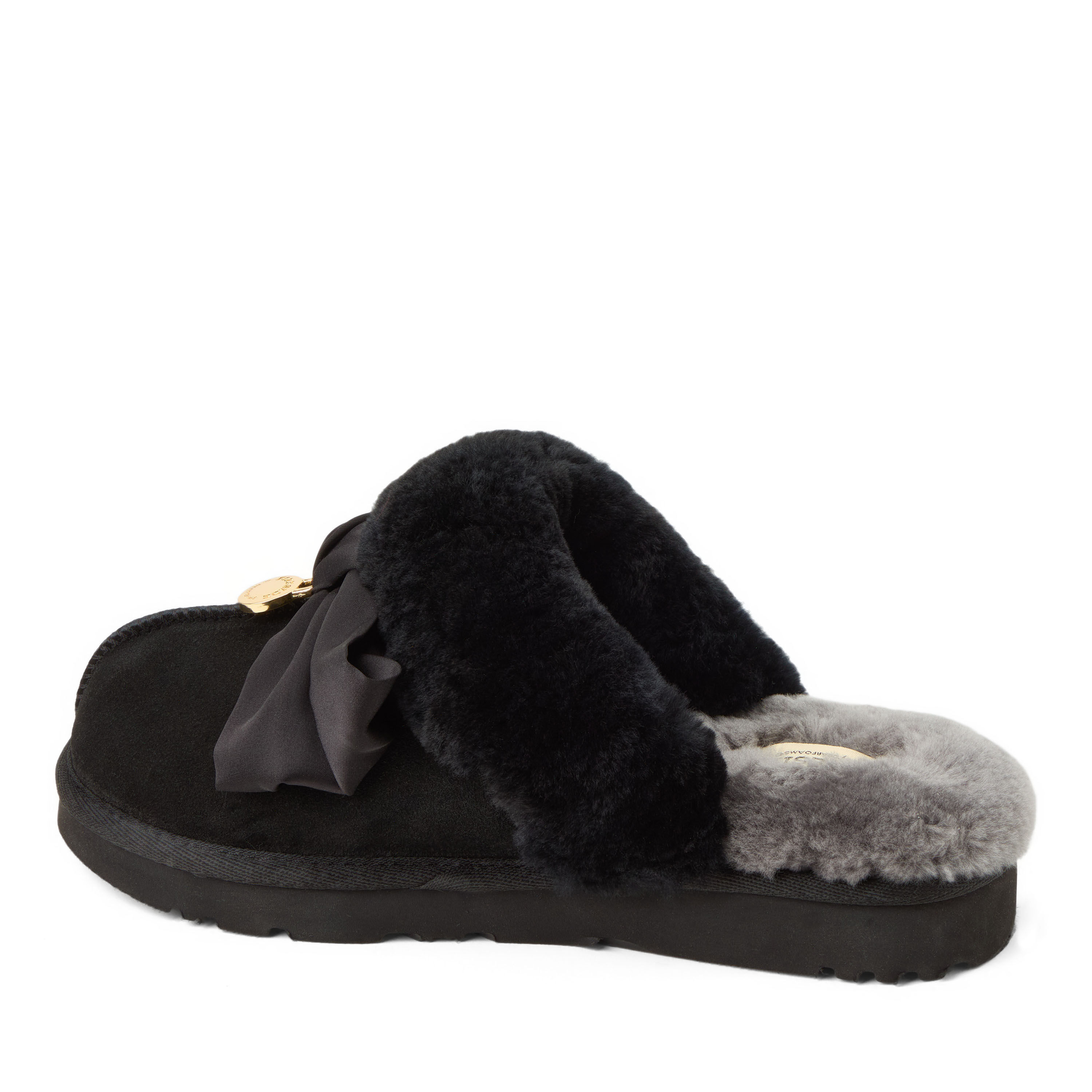 Women's Sydney Dream Bow Genuine Shearling Scuff