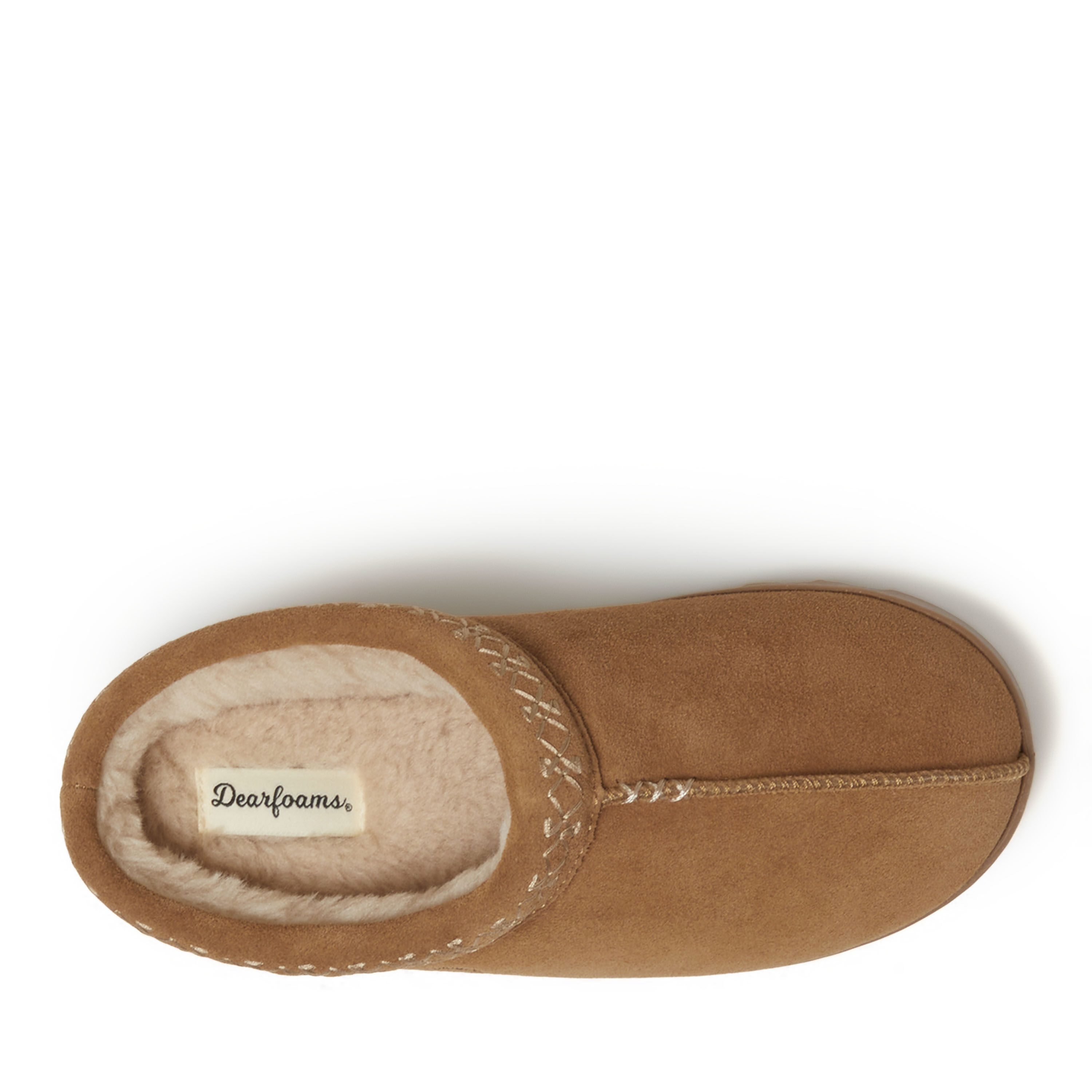 Women's Doreen Genuine Suede Clog with Embroidery
