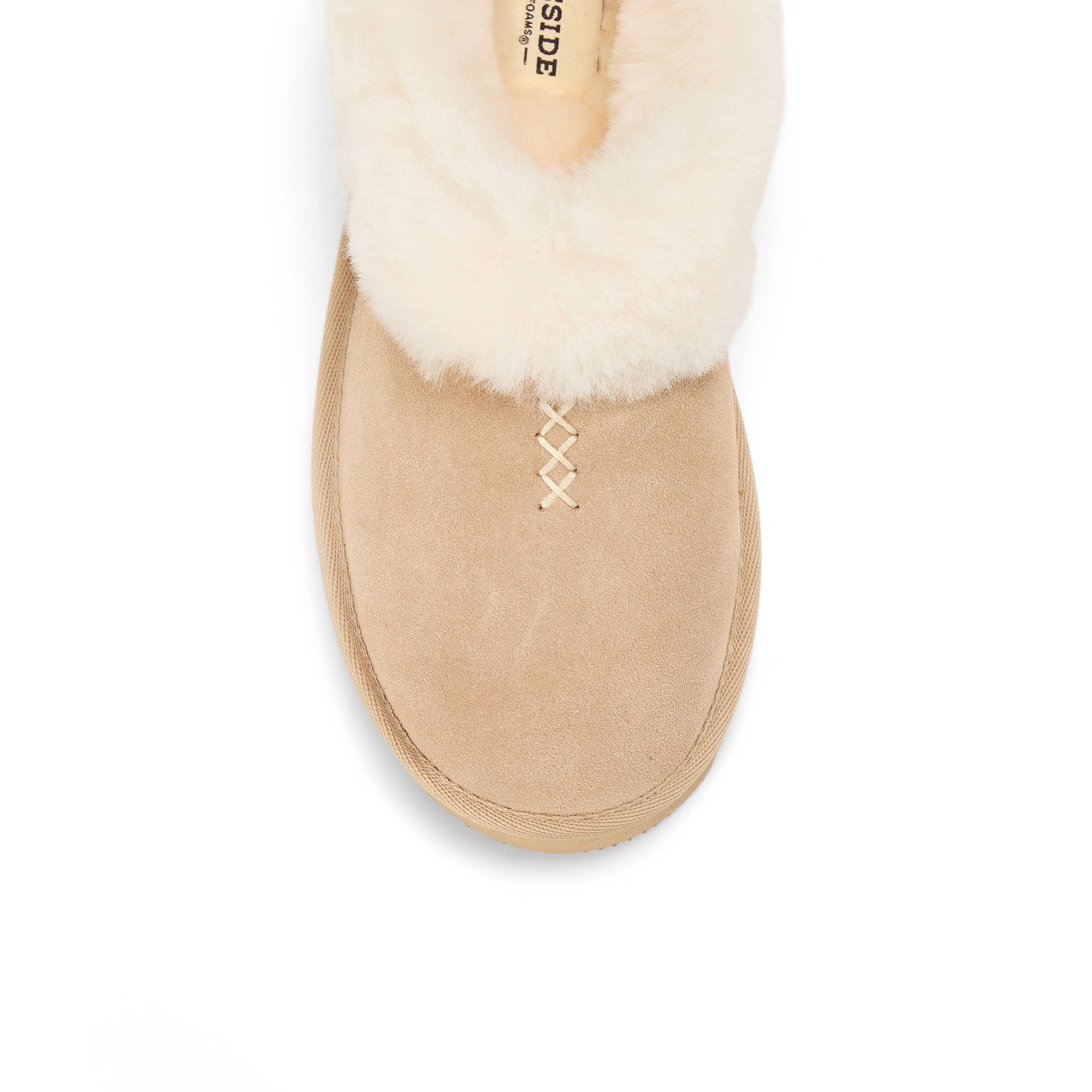 Women's Fireside by Dearfoams Adelaide Genuine Shearling Clog Slipper