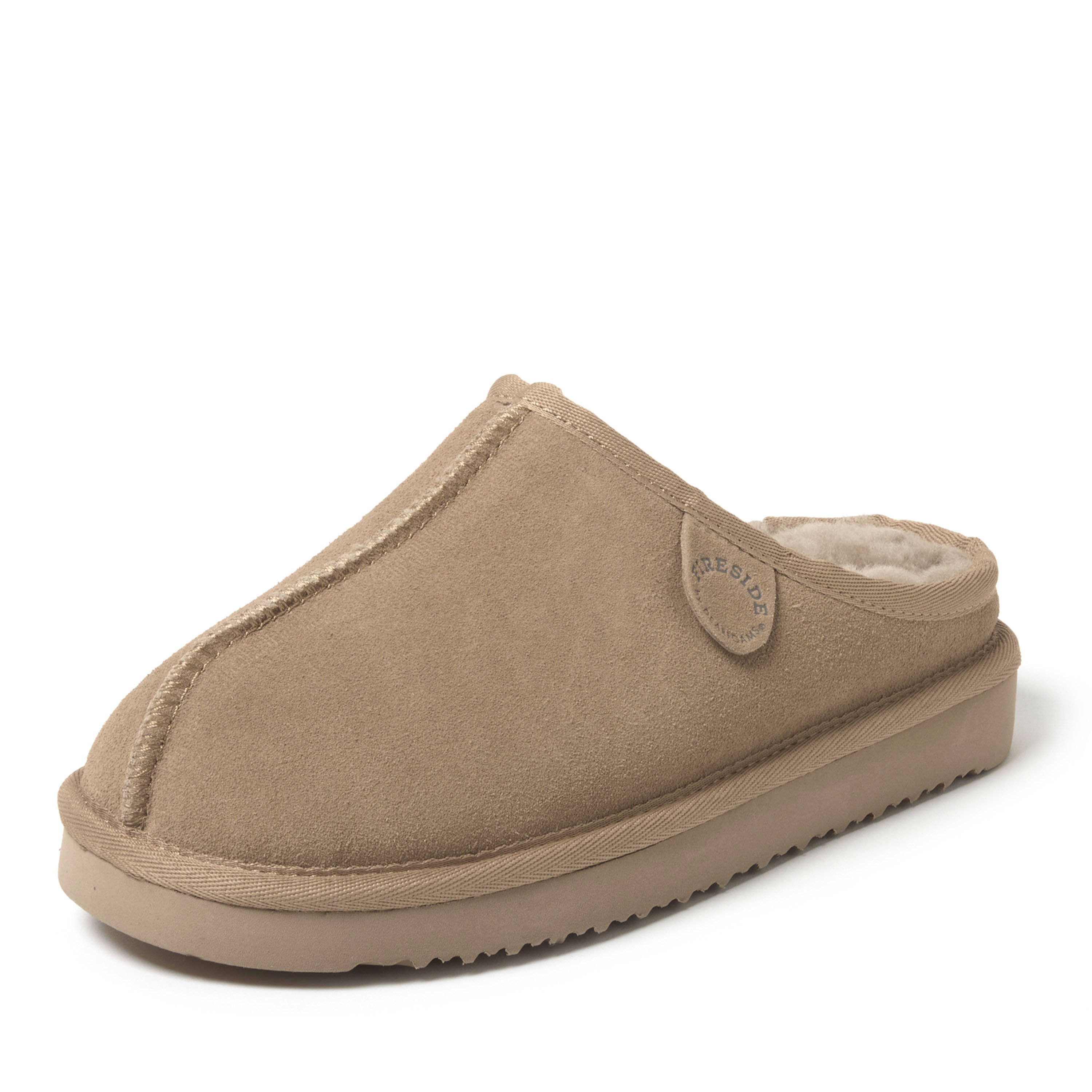 Women's Fireside by Dearfoams Greta Genuine Shearling Clog