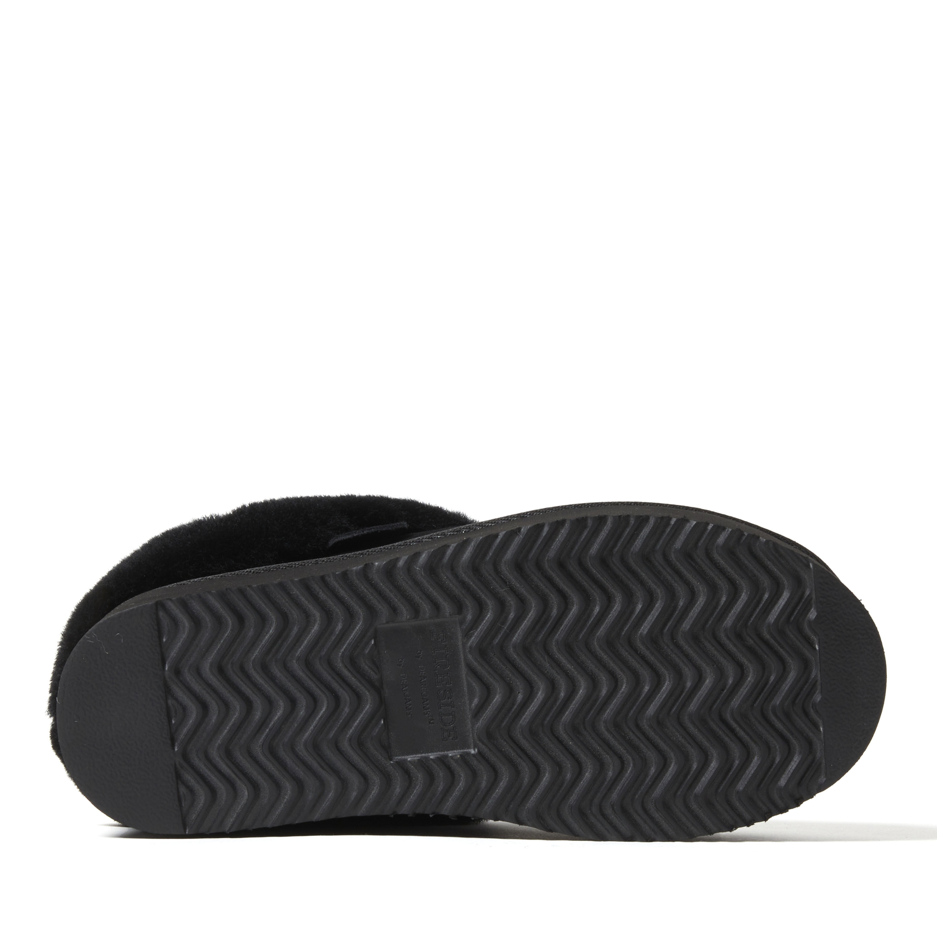 Women's Fireside by Dearfoams Bendigo Genuine Shearling Quilted Platform Clog