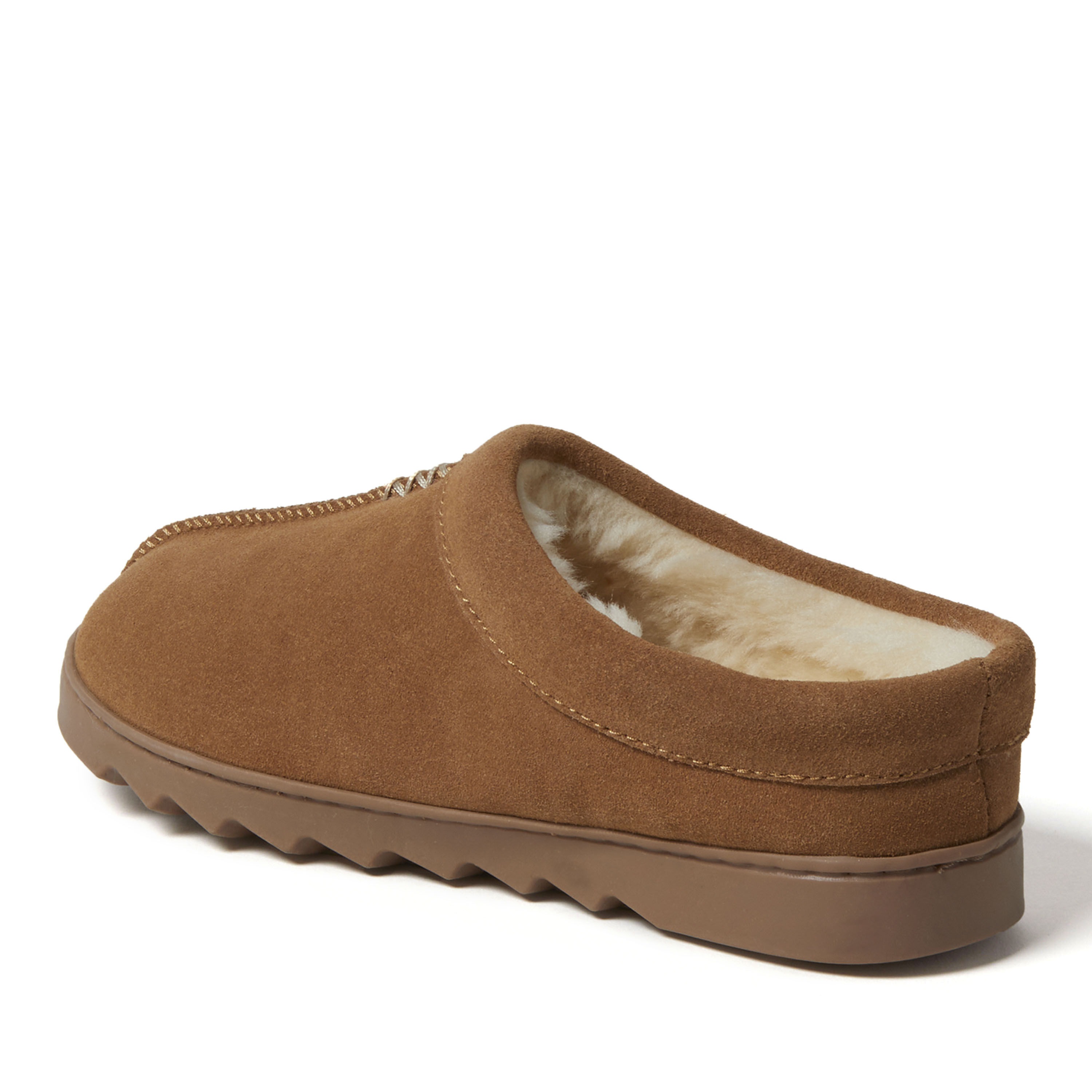 Women's Doreen Genuine Suede Clog With Prayer Seam
