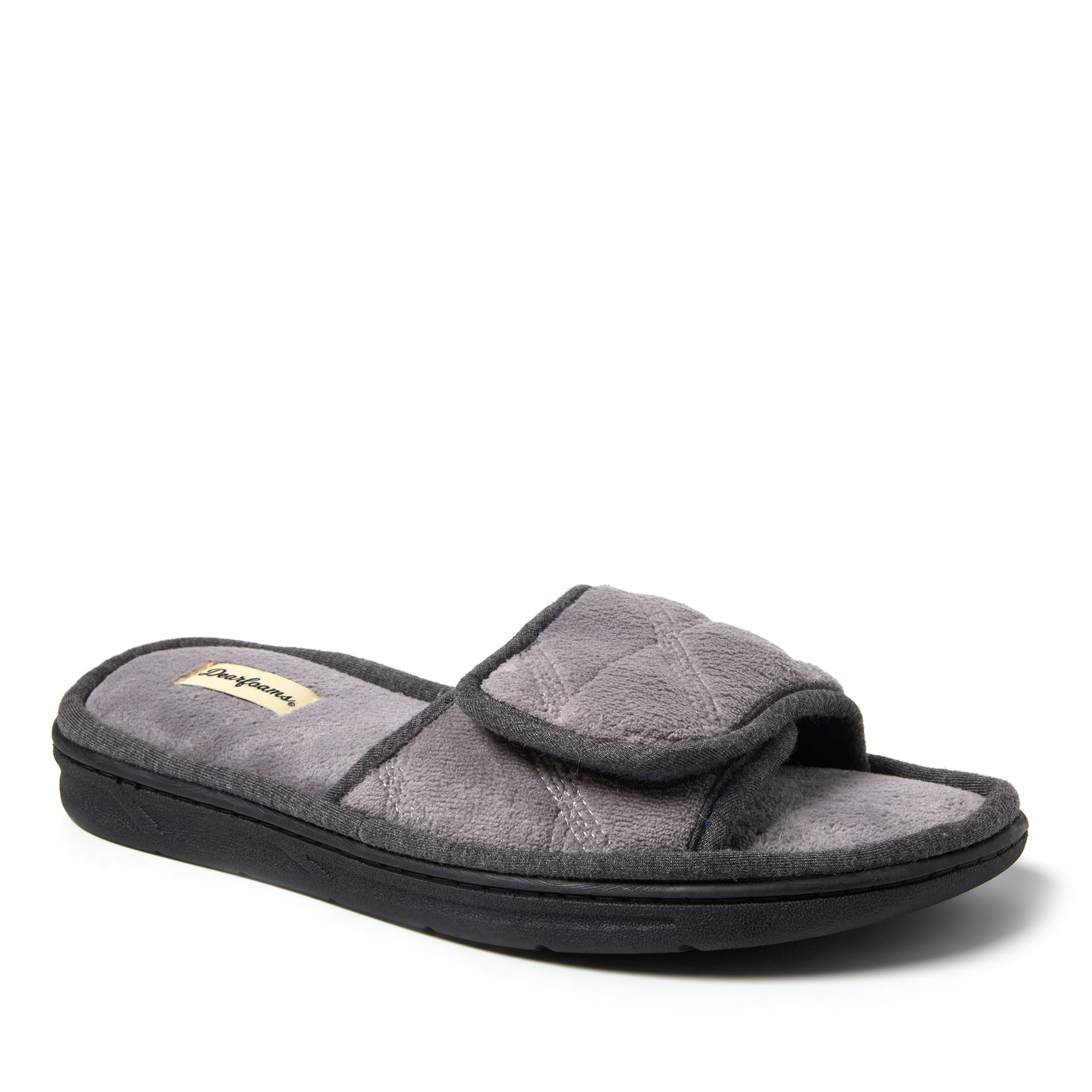 Df by dearfoams men's slide slipper sale