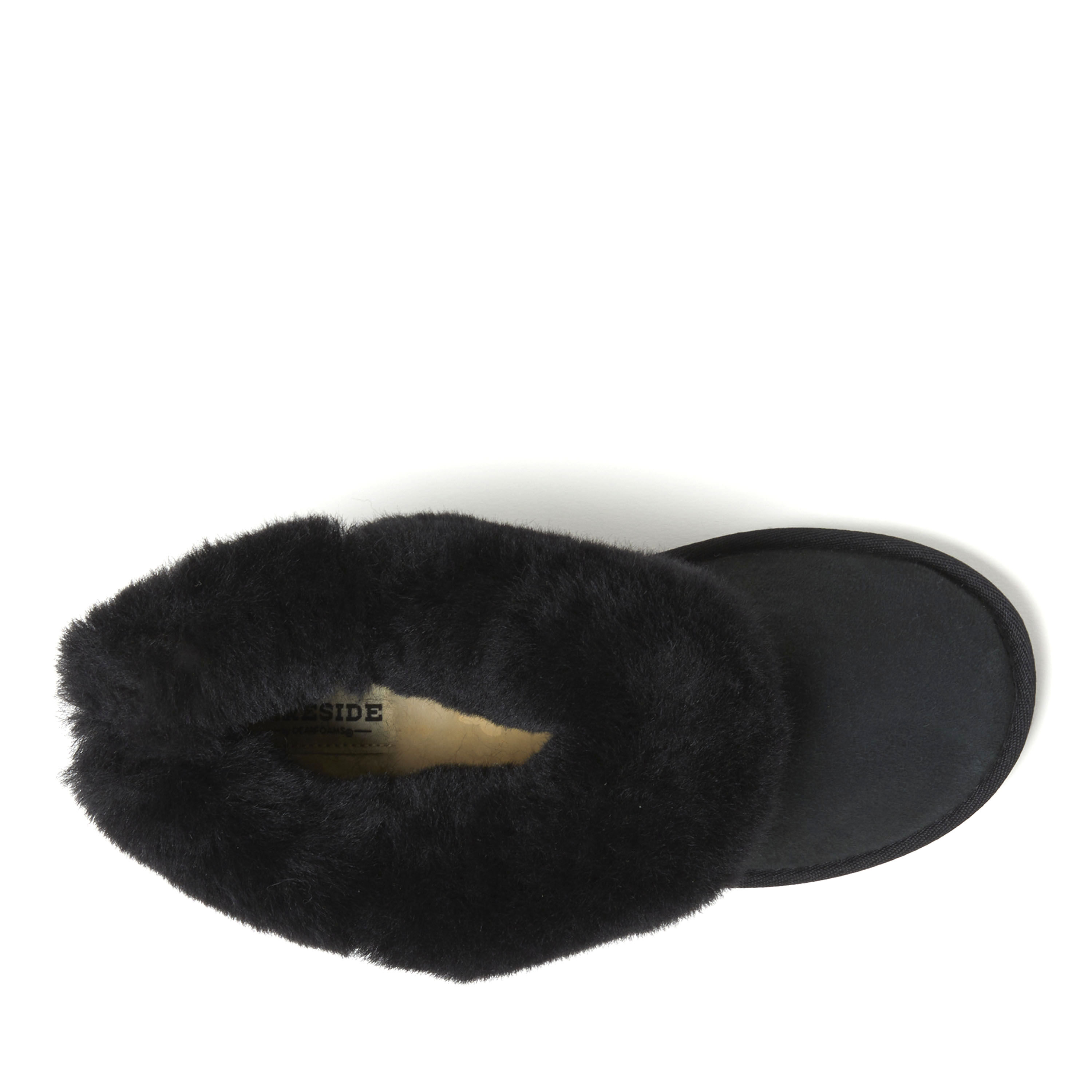 Women's Fireside by Dearfoams Perth Genuine Shearling Foldover Boot Slipper