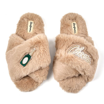 Women's Fur Slide