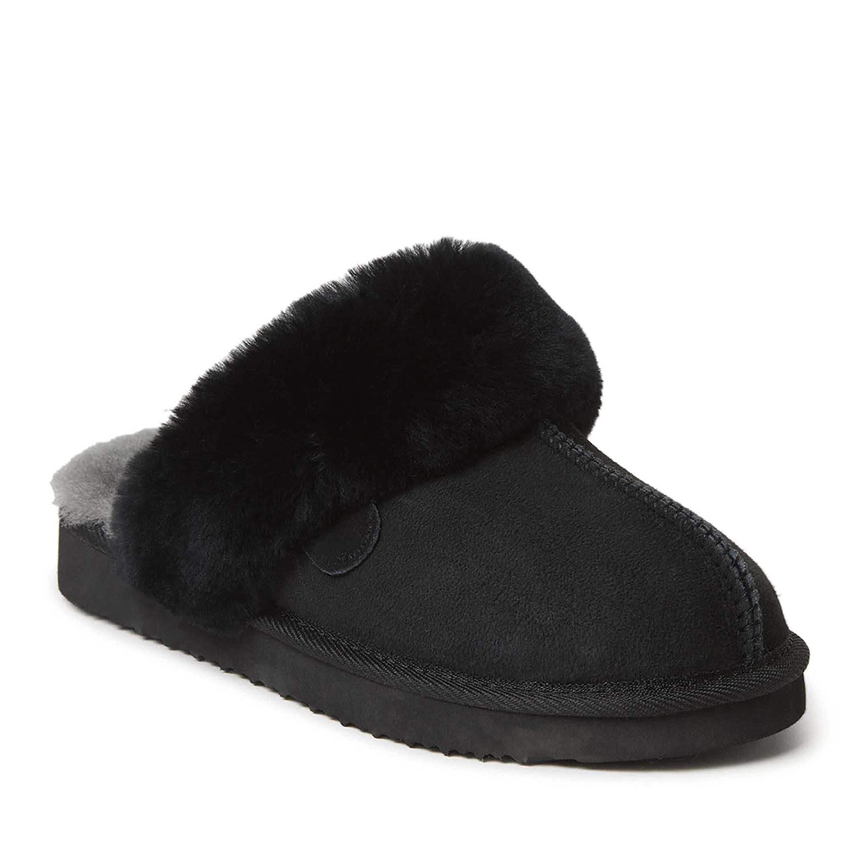 Women's Fireside by Dearfoams Sydney Genuine Shearling Scuff Slipper