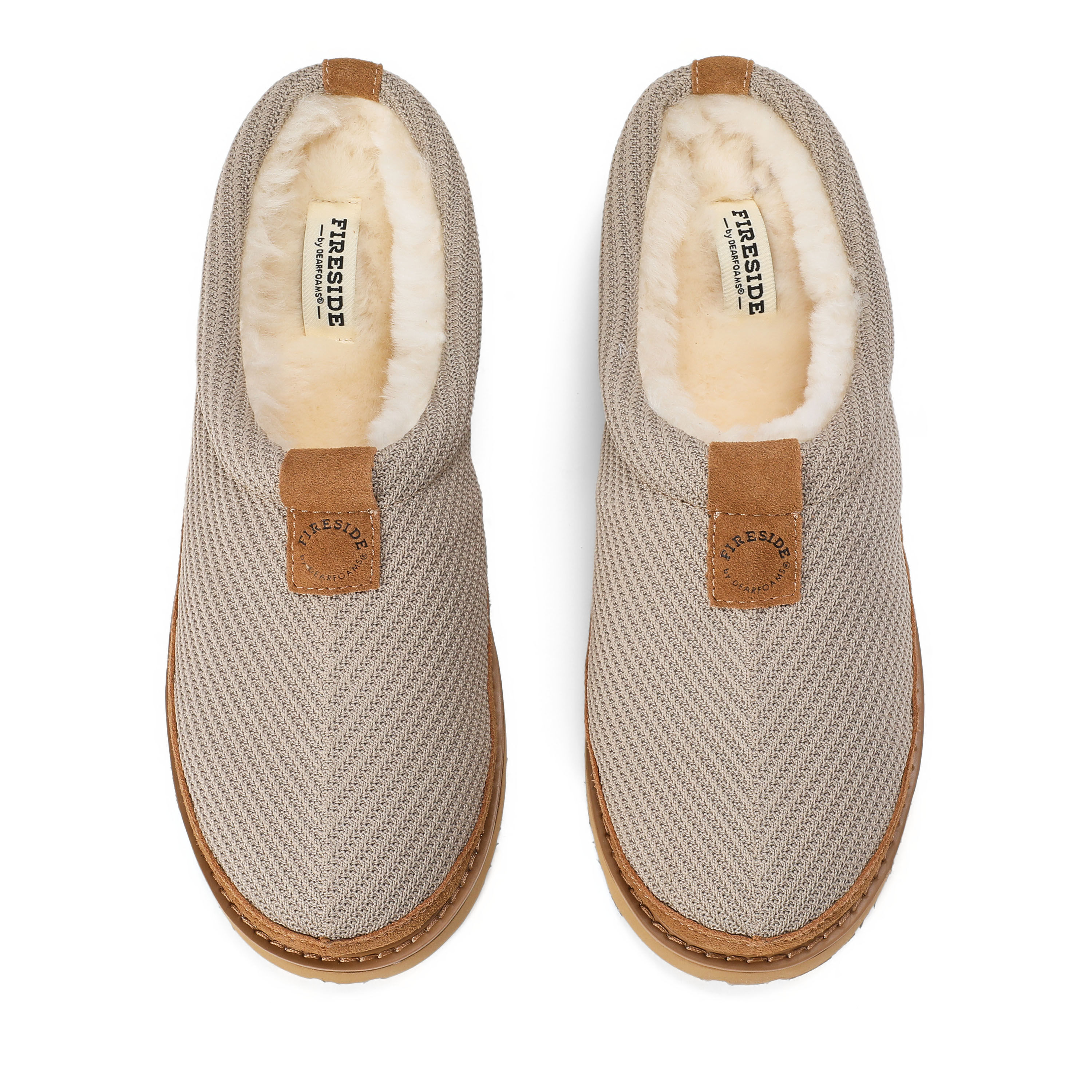 Men's Fireside by Dearfoams Grafton AllDay Knit Clog - Water Repellent