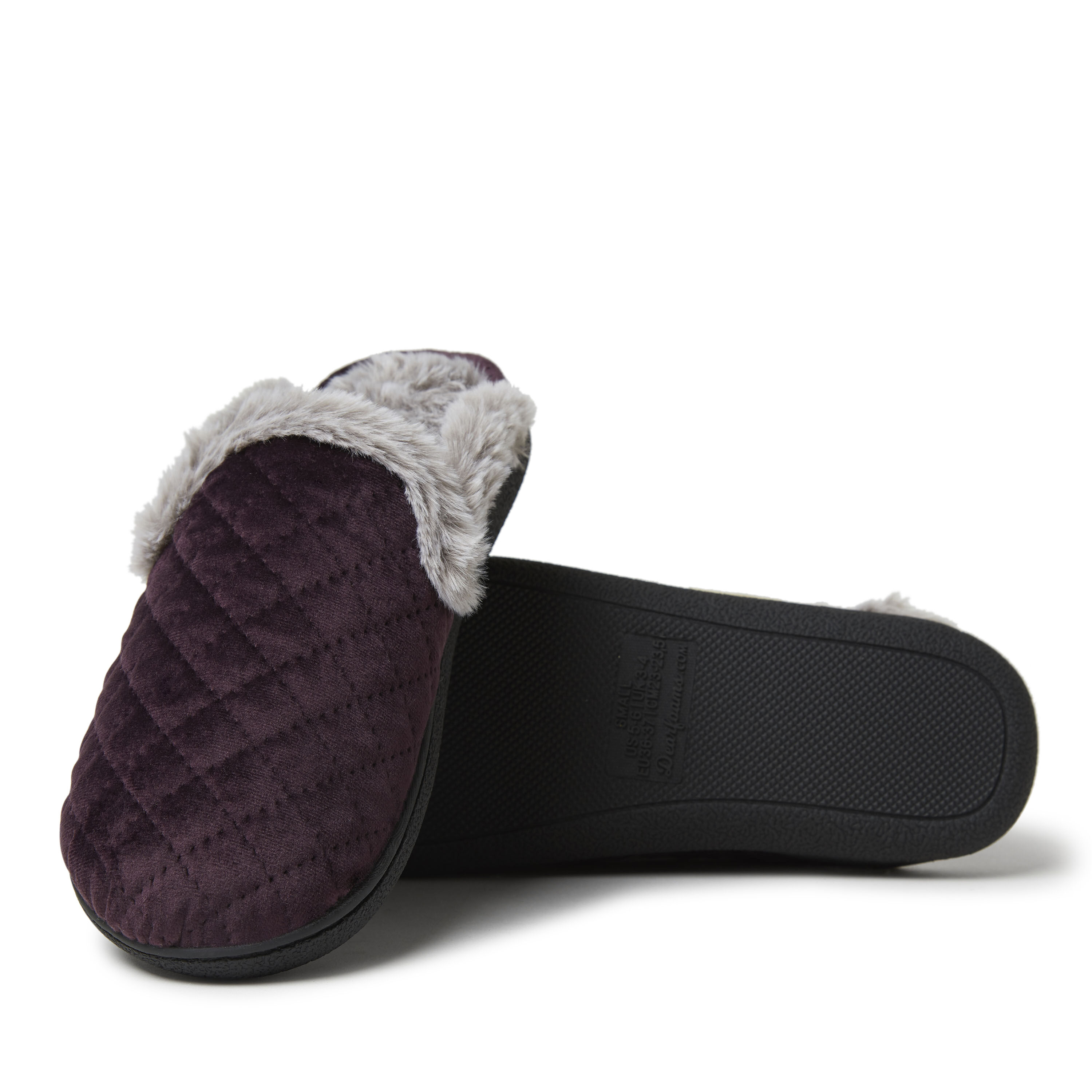 Quilted scuff slipper on sale
