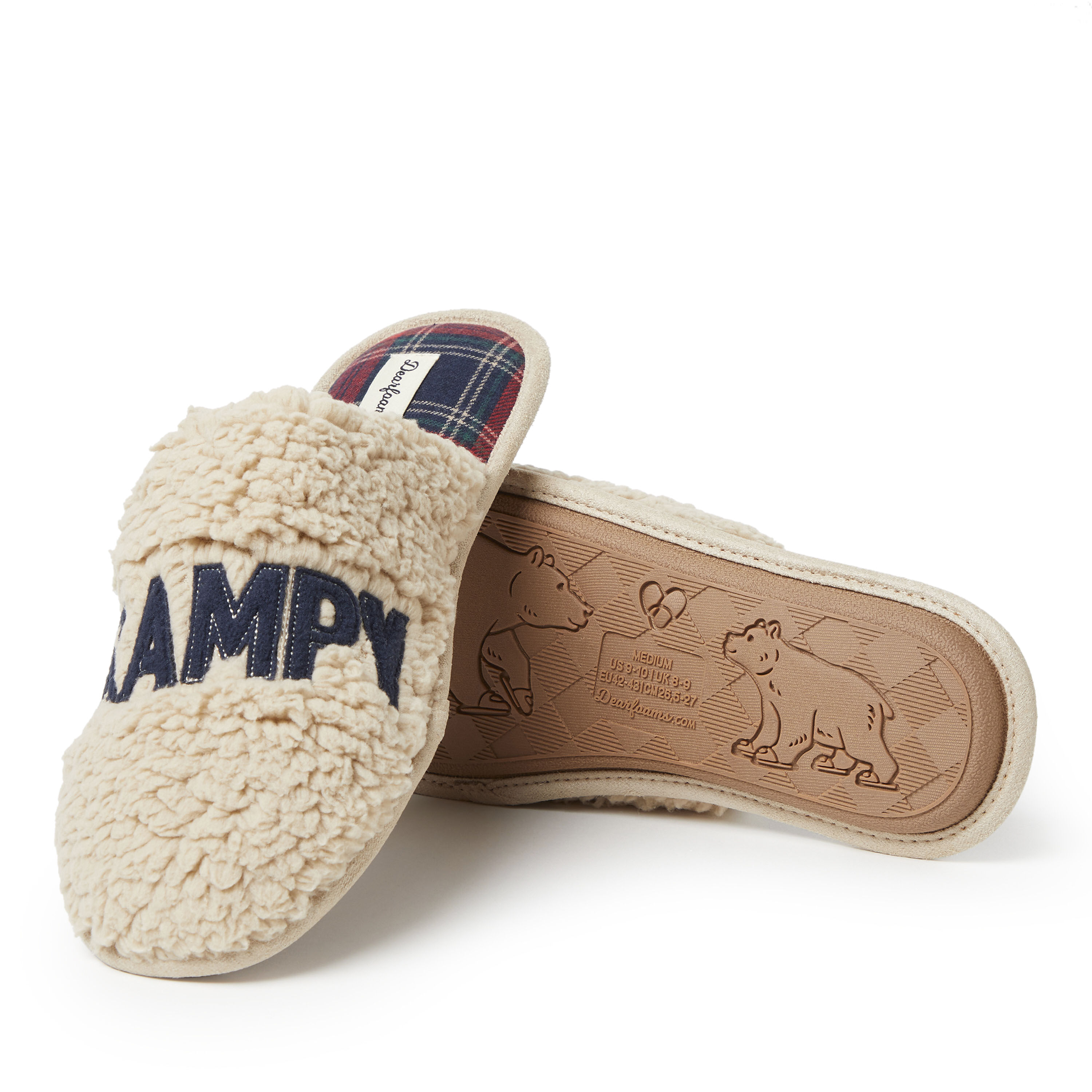 Men's Grampy Bear Scuff