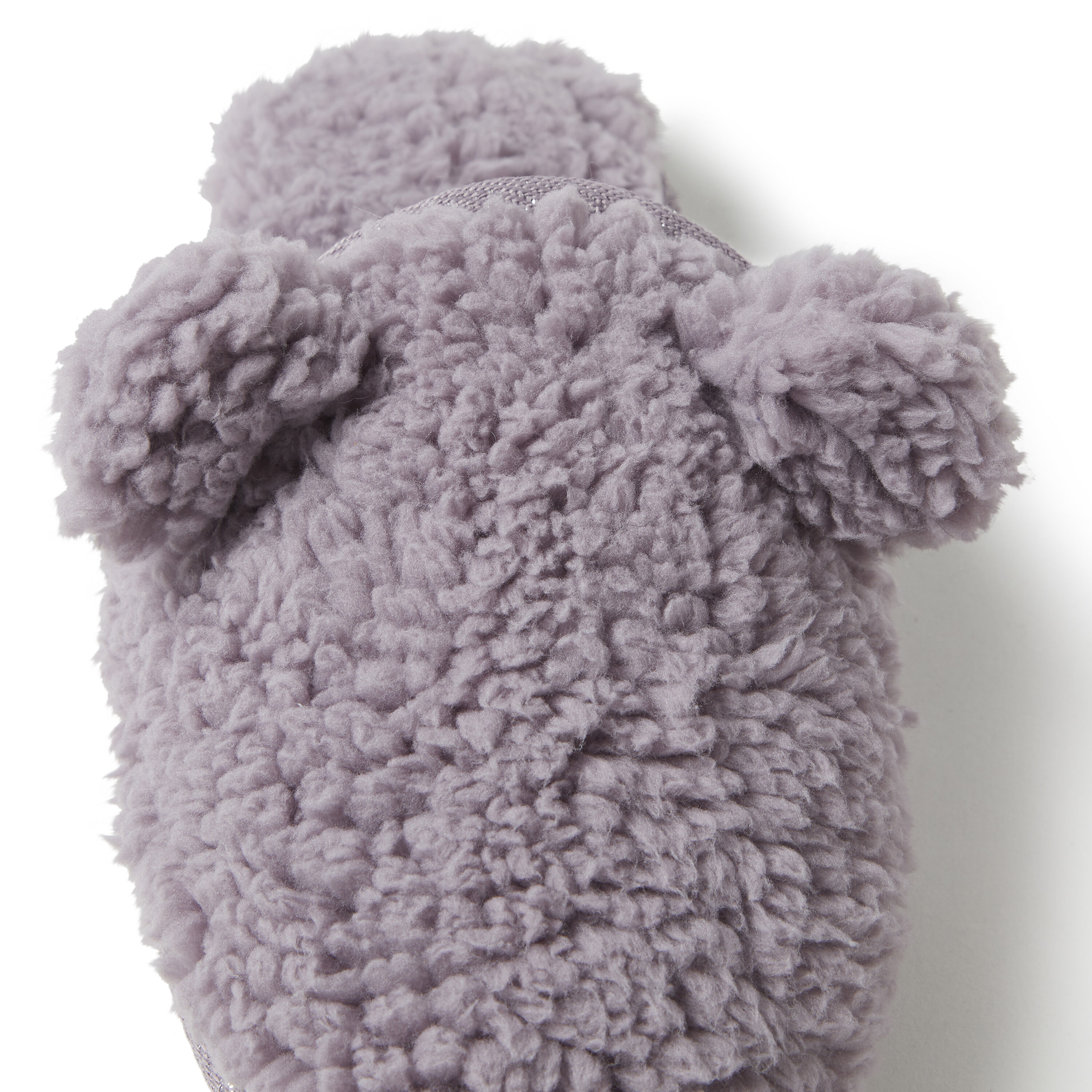 Women's Fluffy Sherpa Scuff Slipper