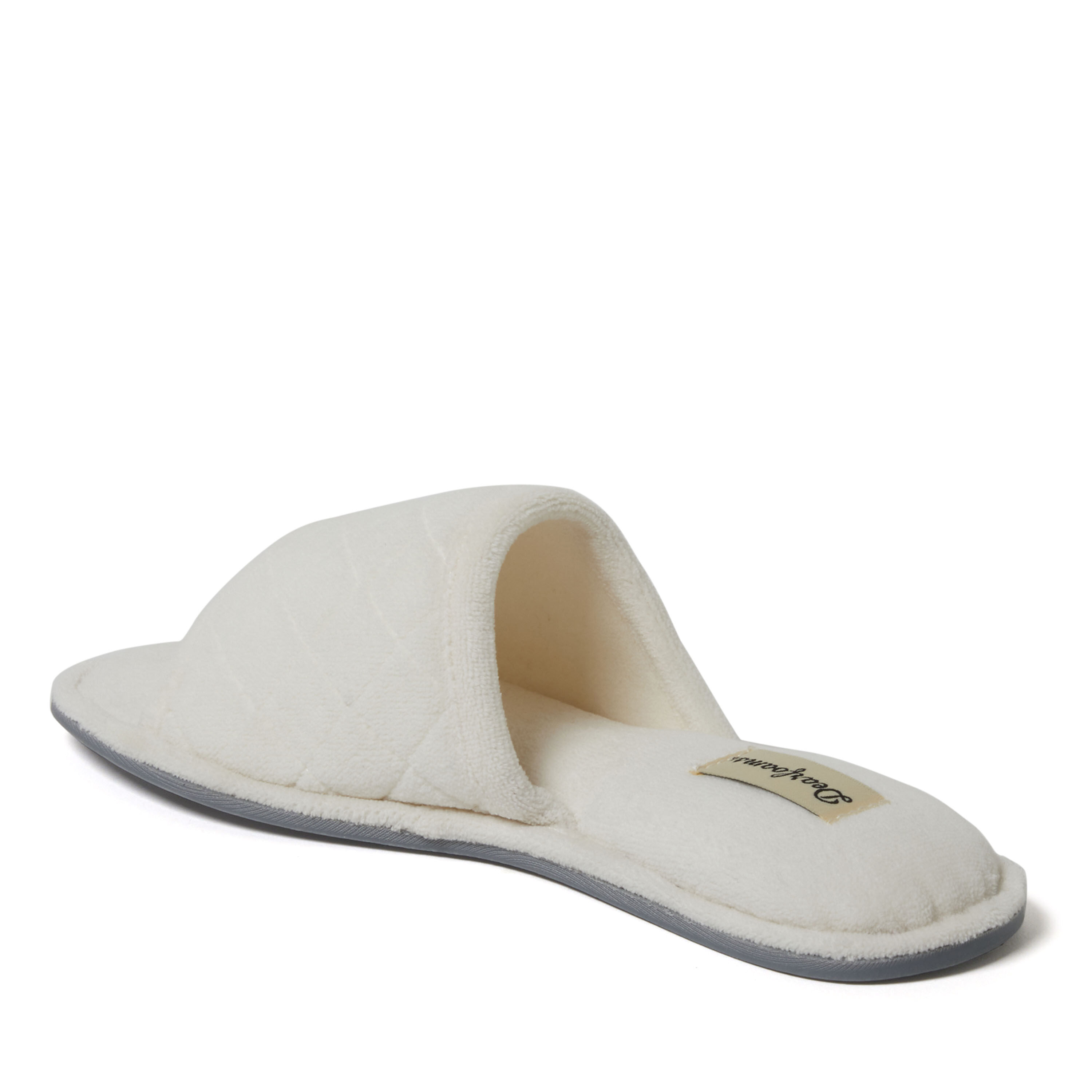 Women's beatrice microfiber terry slide with quilted vamp slipper online