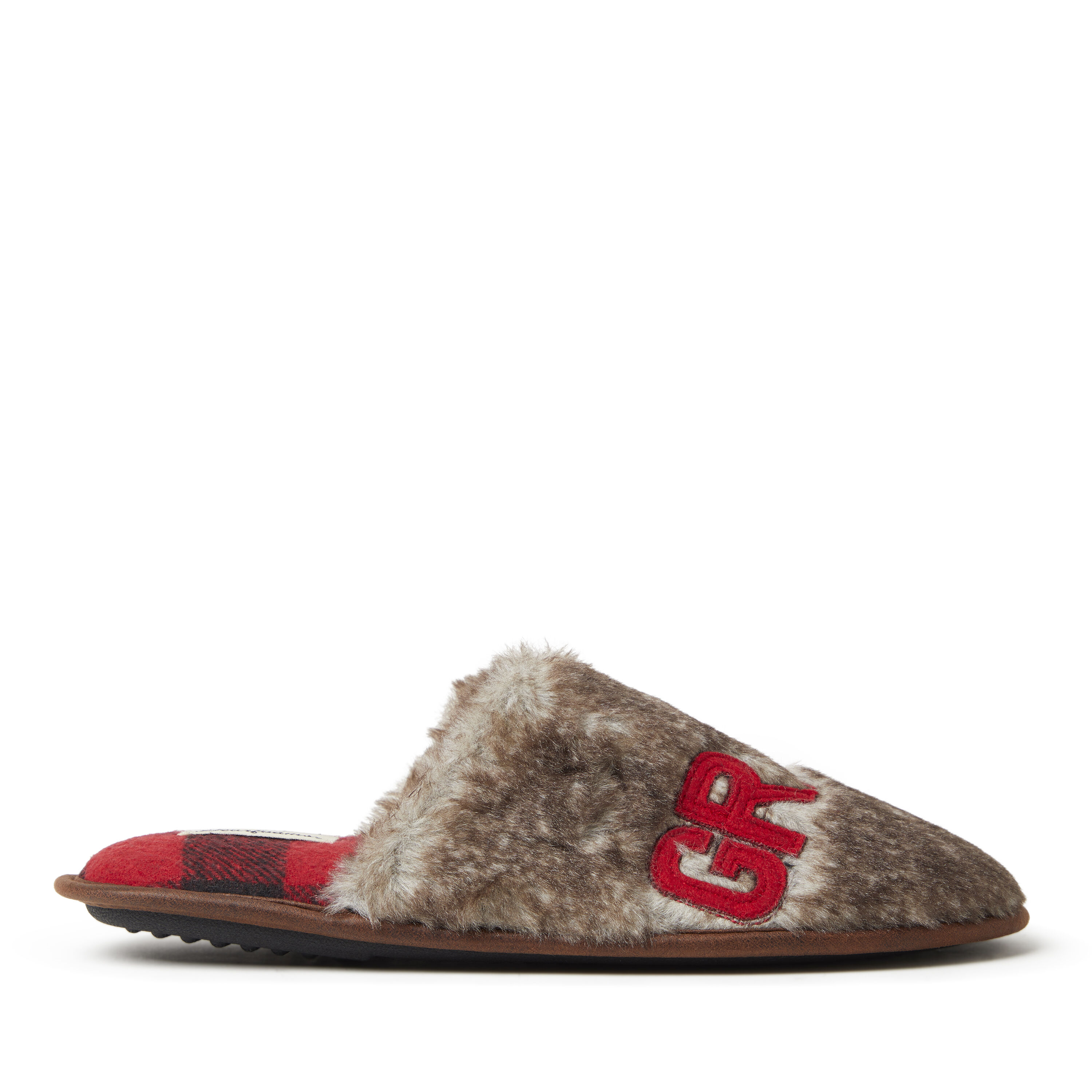 Unisex Furry Grand Bear Scuff Slipper