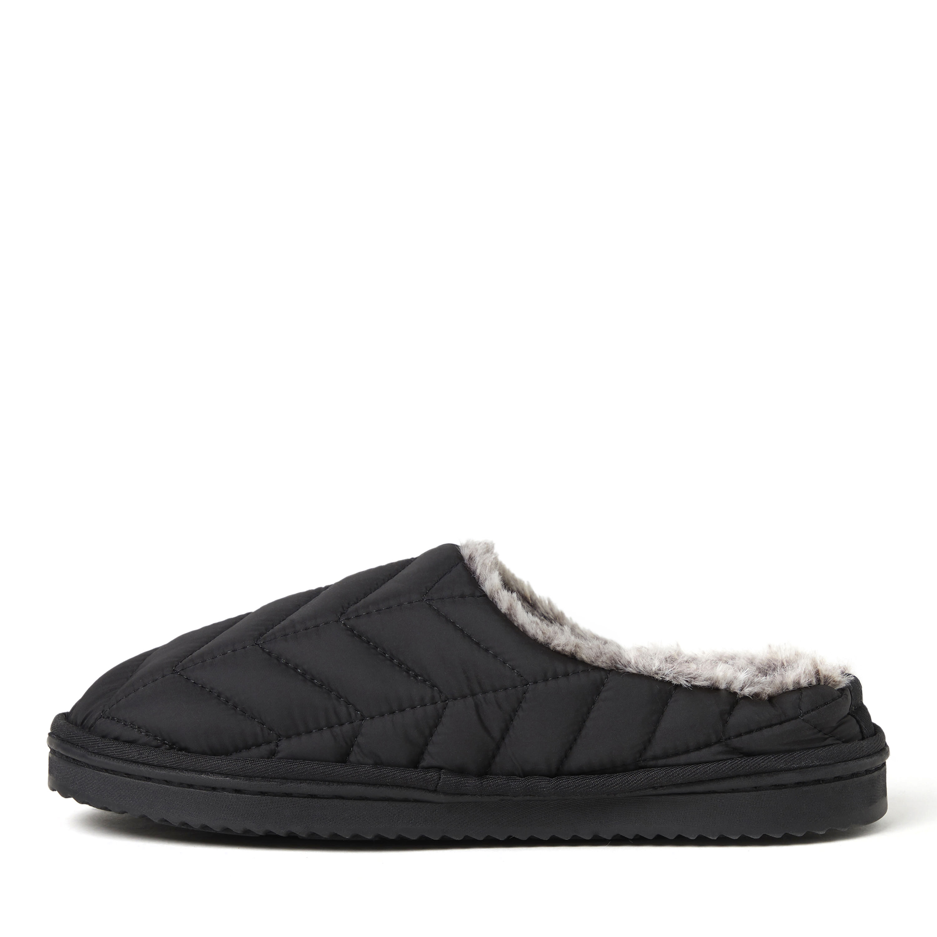 Women's Cora Quilted Nylon Clog Slipper