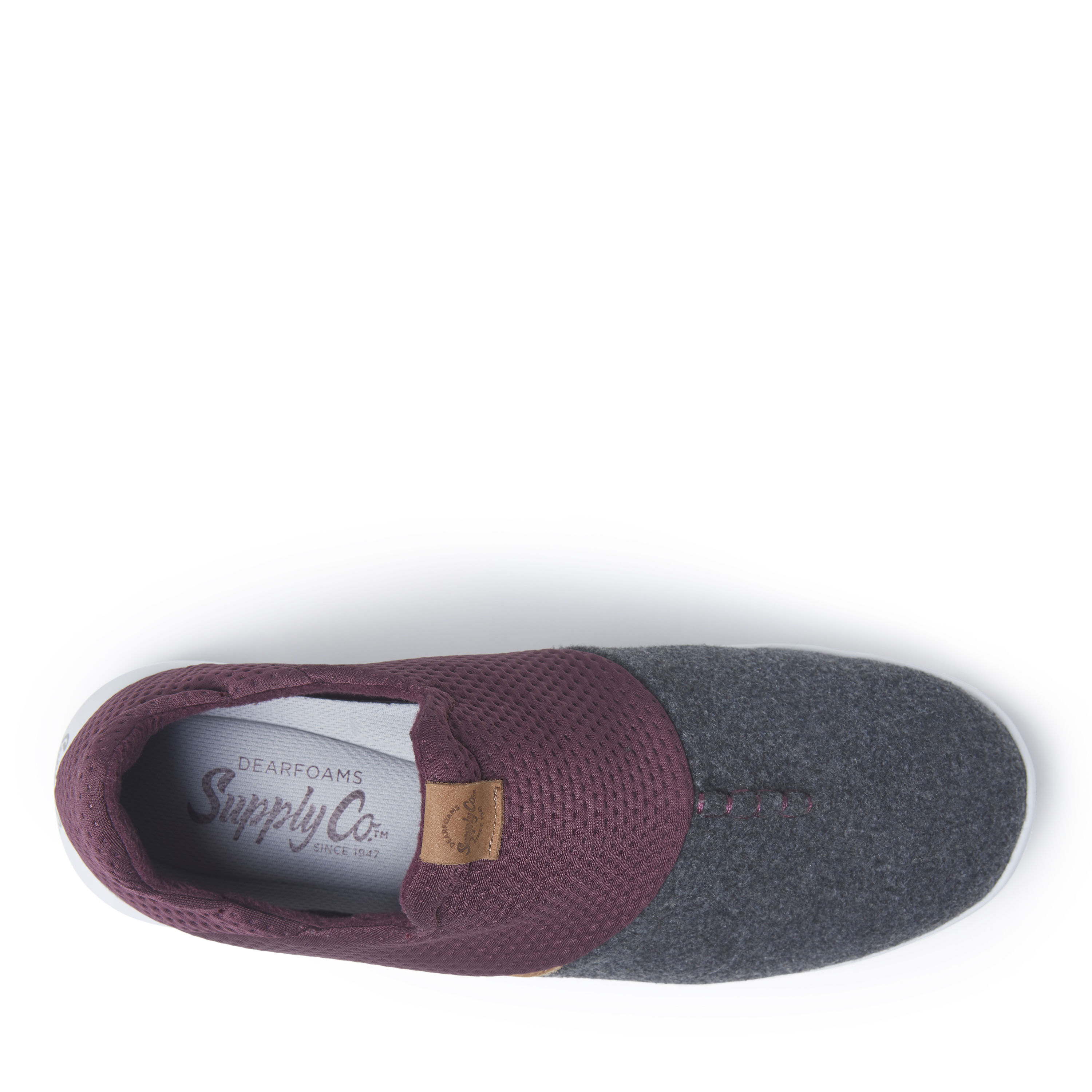 Dearfoams Supply Co. Women's Taylor Microwool & Spandex Closed Back