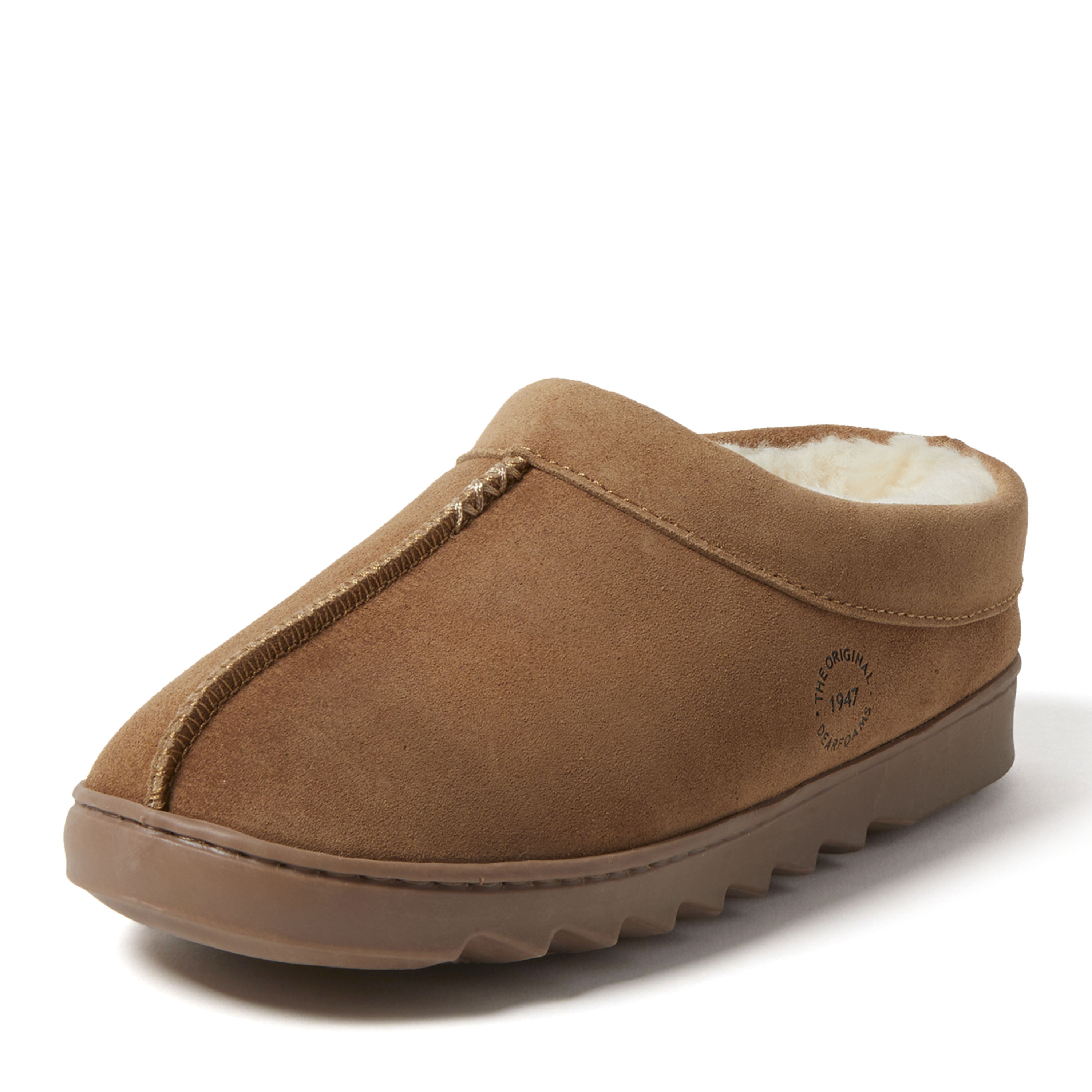 Women's Doreen Genuine Suede Clog With Prayer Seam