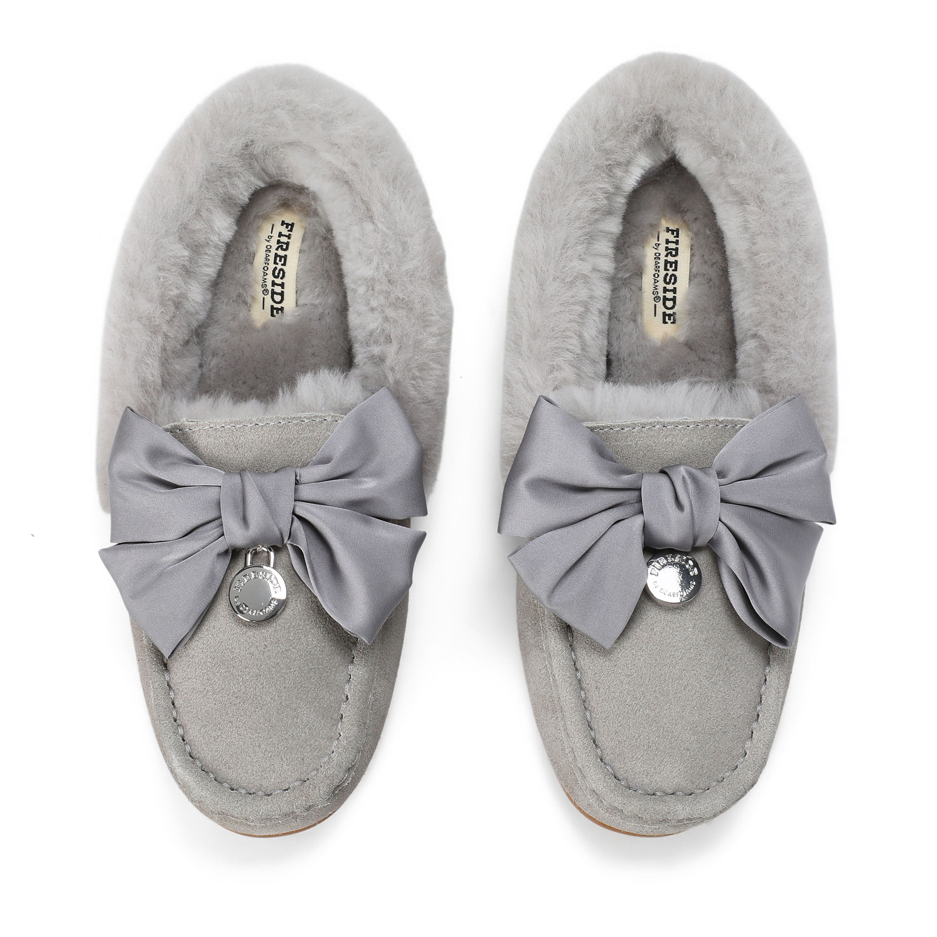 Women's Mel Dream Bow Genuine Shearling Moccasin