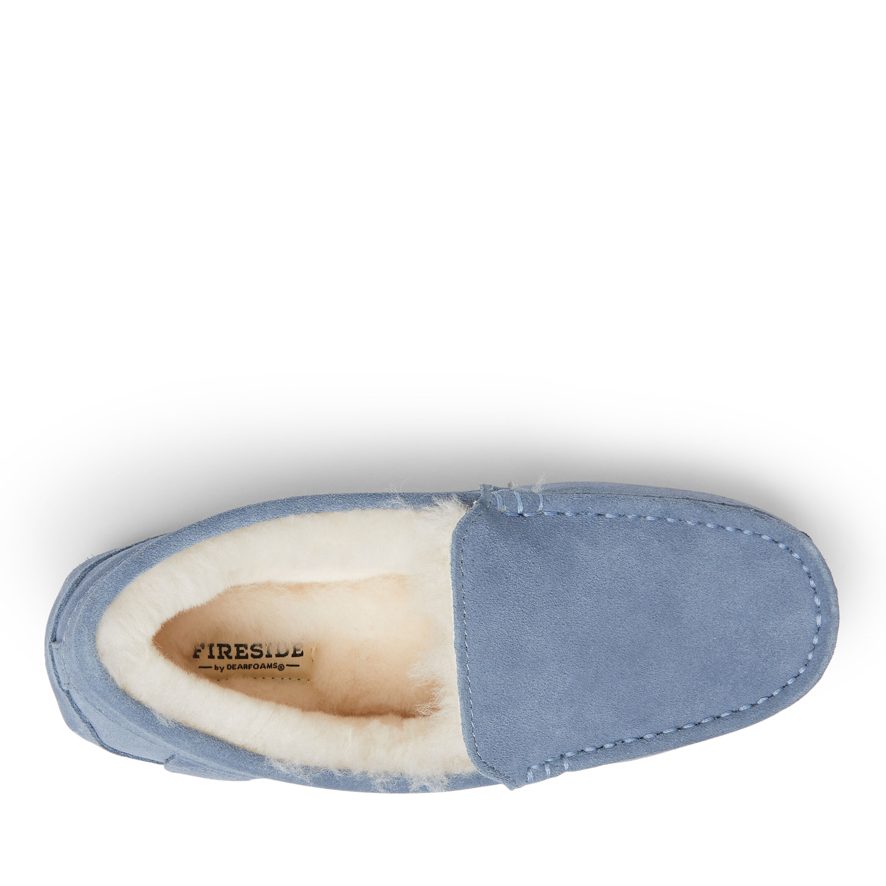 Women's Fireside by Dearfoams Mel Genuine Shearling Moccasin
