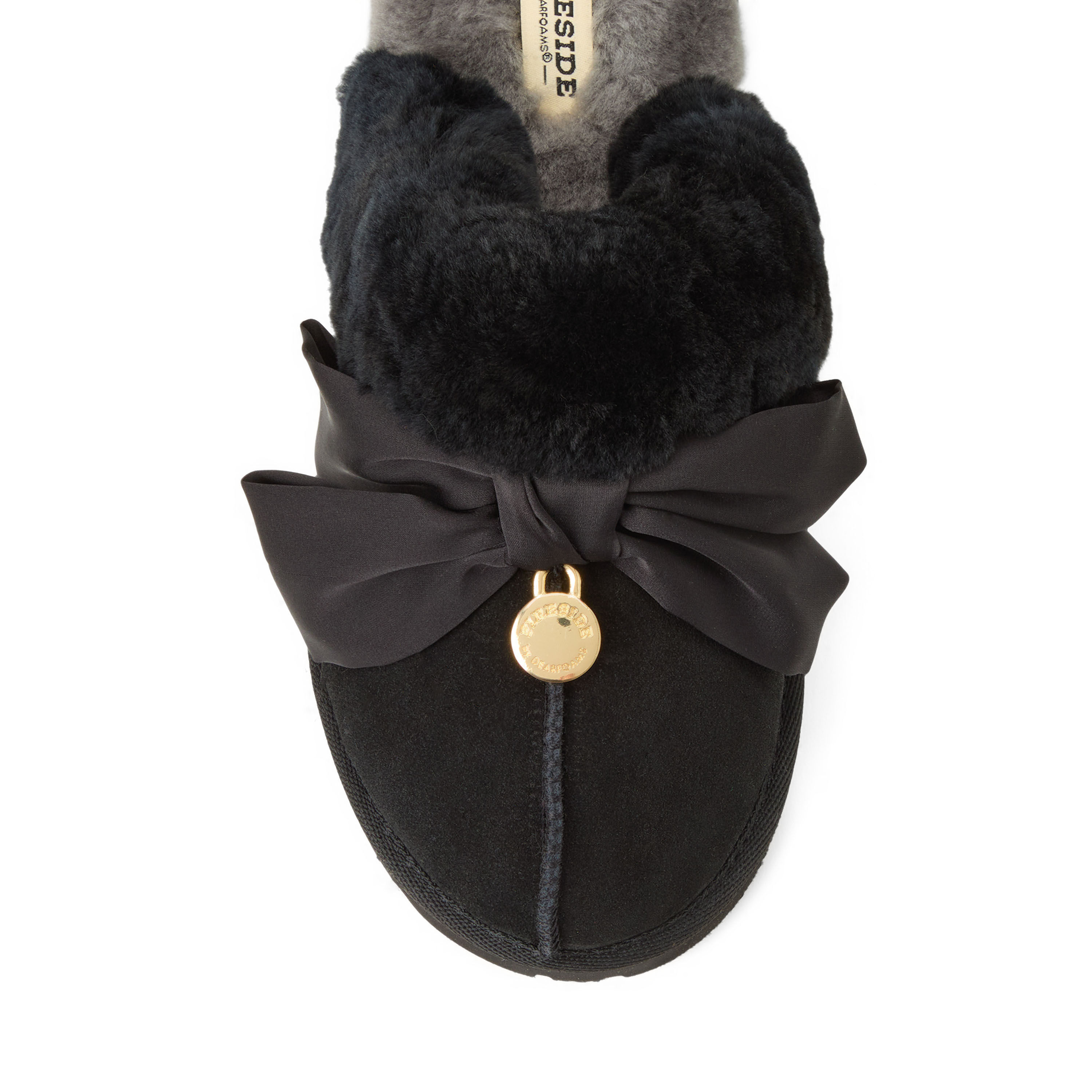Women's Sydney Dream Bow Genuine Shearling Scuff