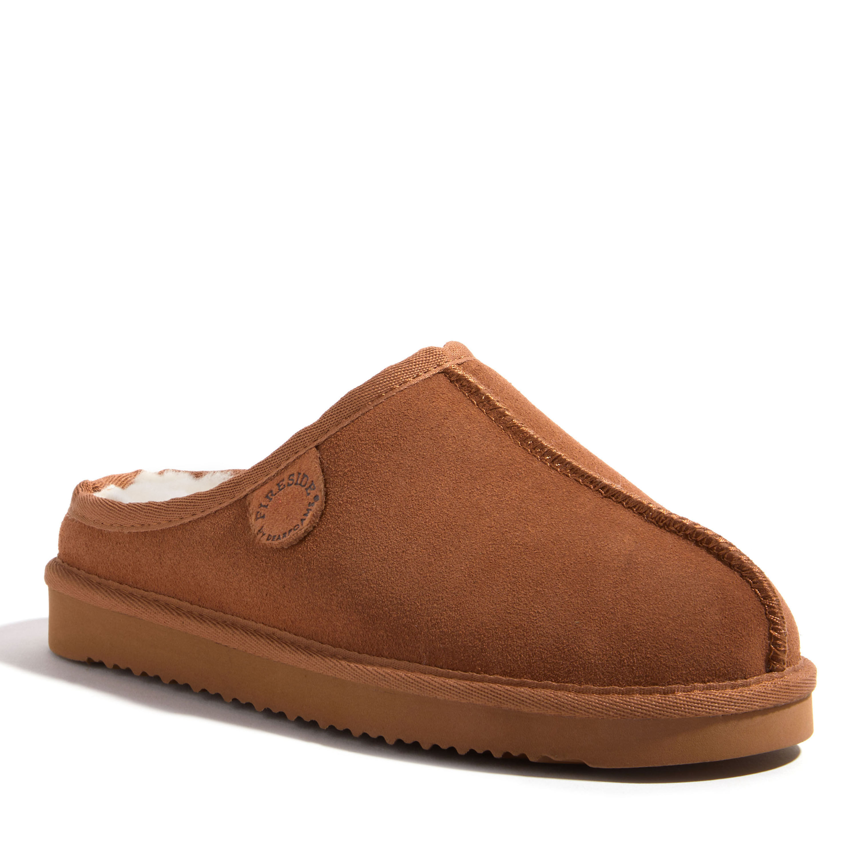 Women s Fireside by Dearfoams Greta Genuine Shearling Clog