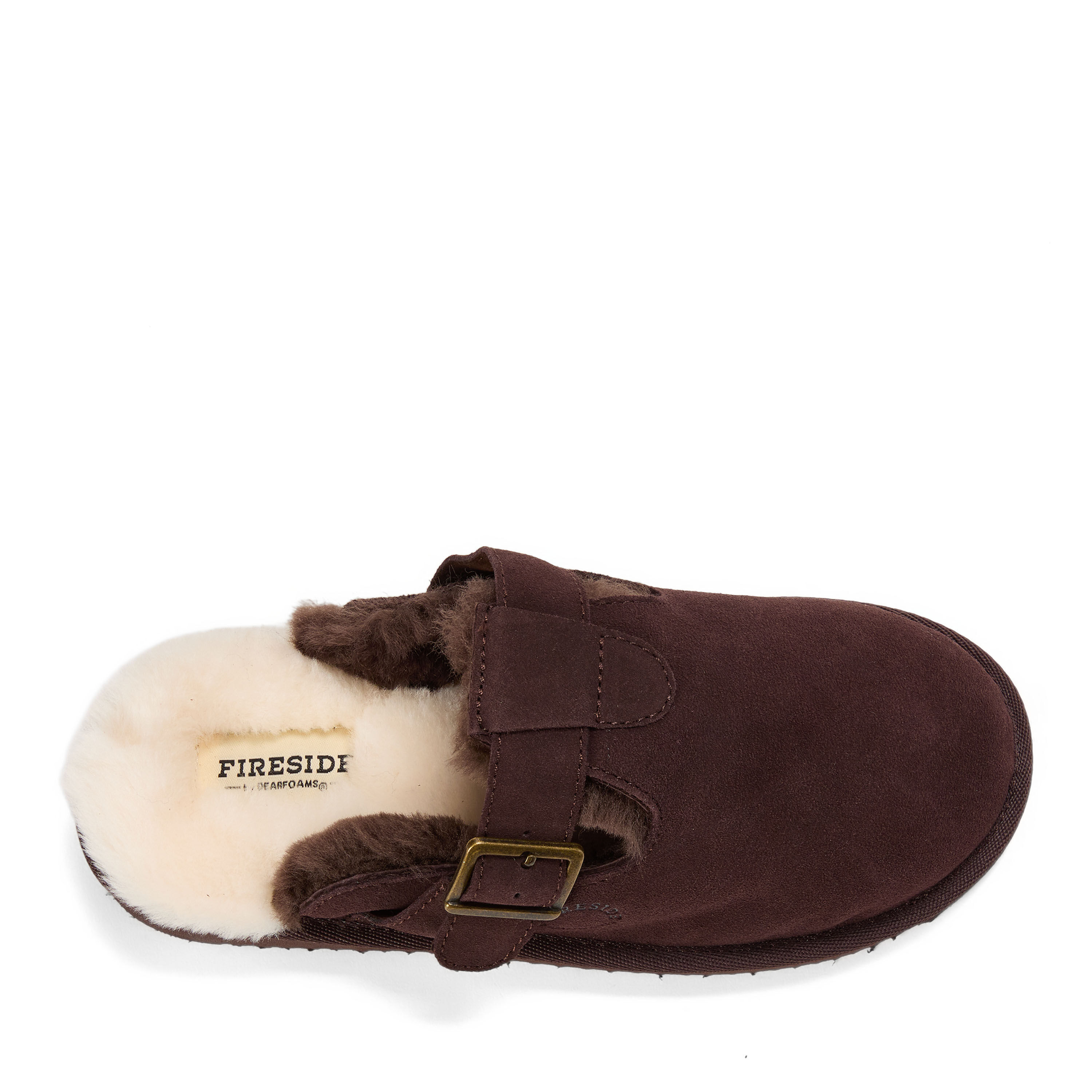 Women's Fireside by Dearfoams Maitland Genuine Shearling Scuff