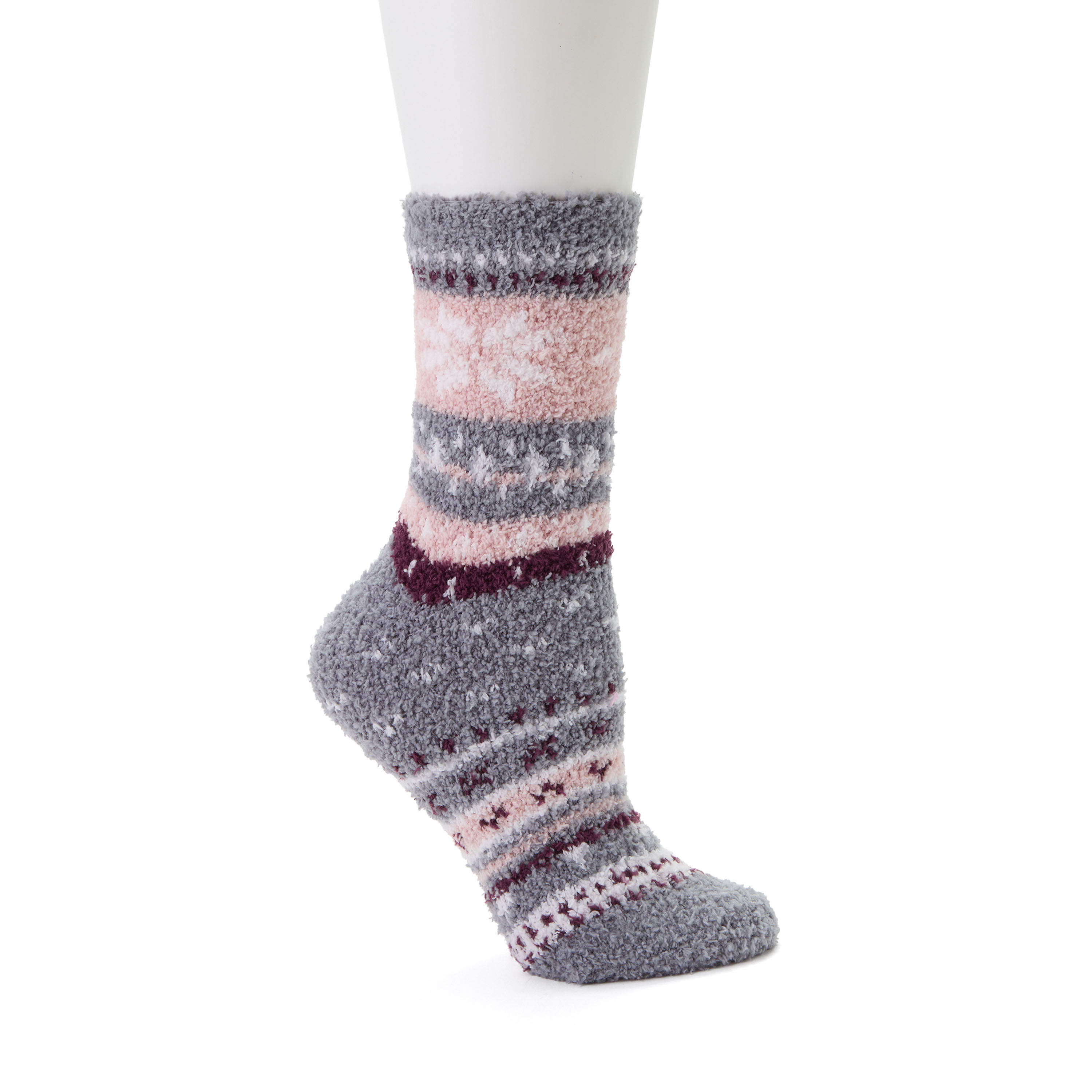 Ladies Cozy Crew Socks 3 Pack