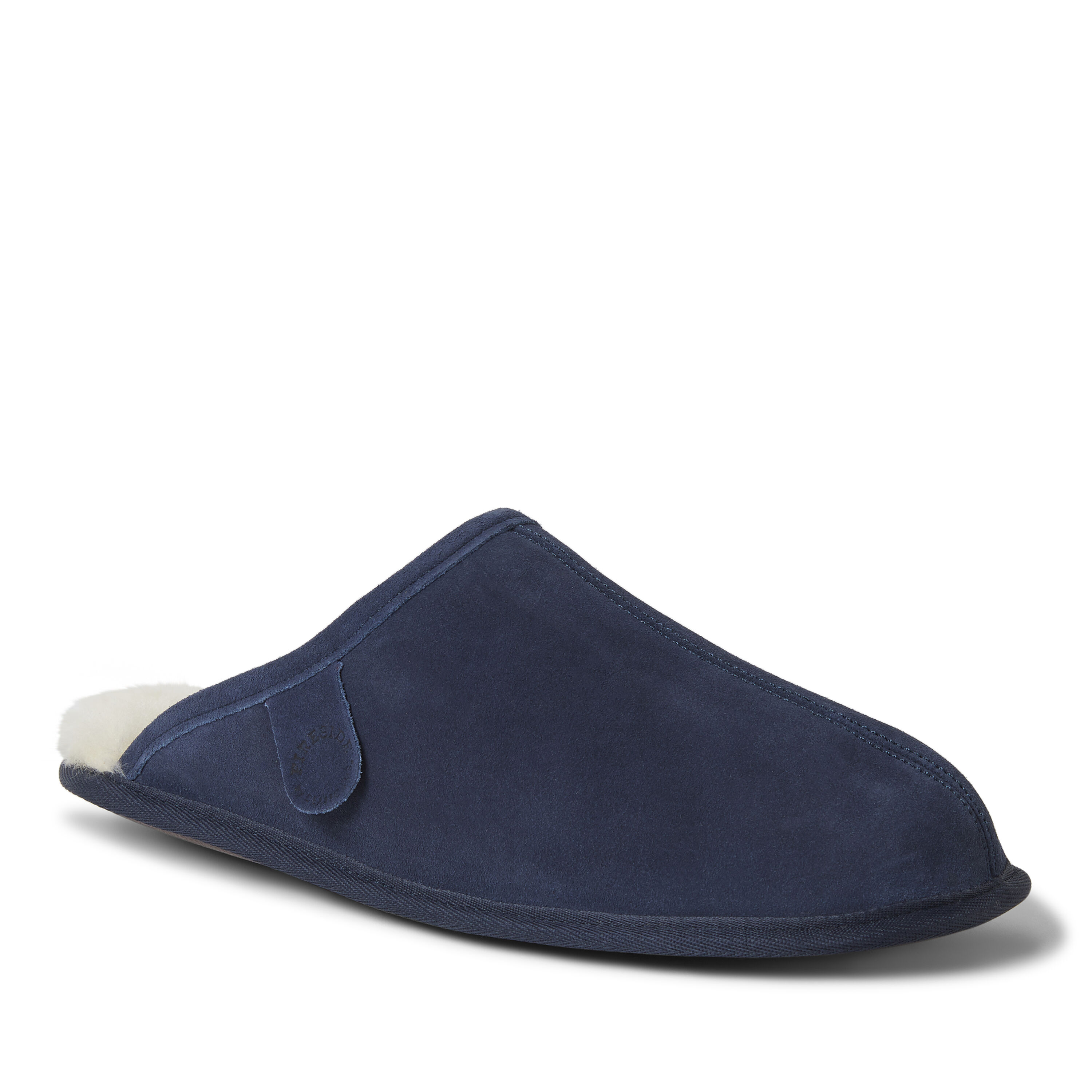 Mens shearling scuff slippers sale