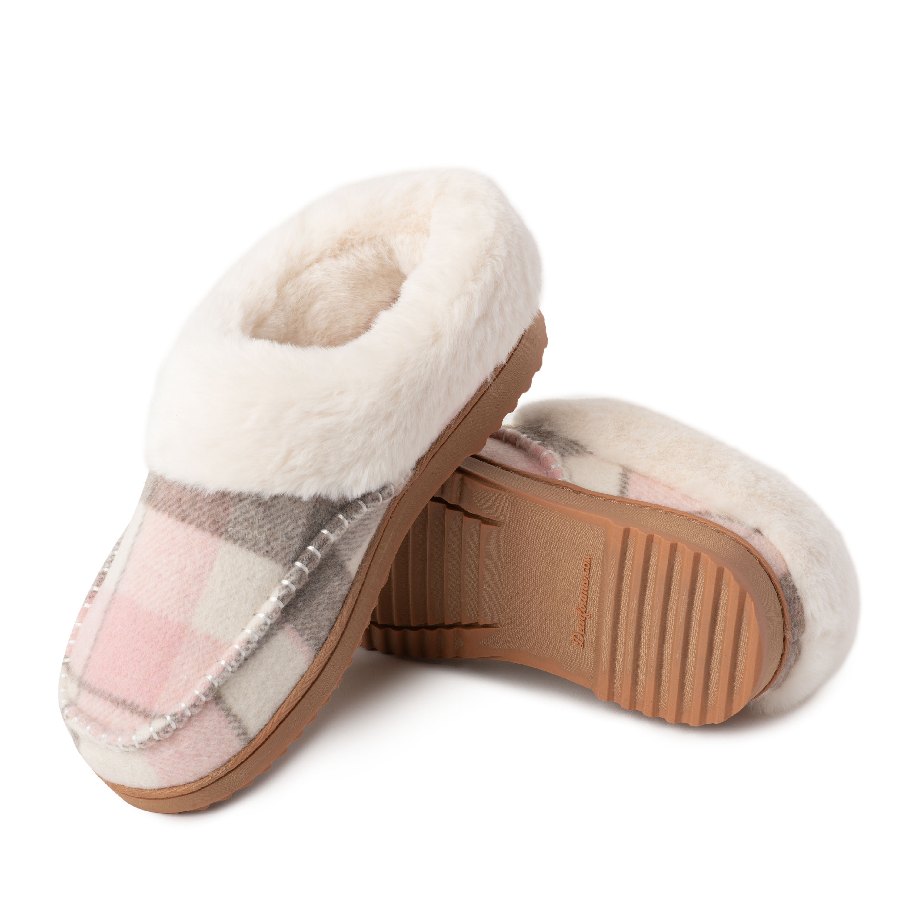 Women's Nyla Plaid Moc Toe Clog