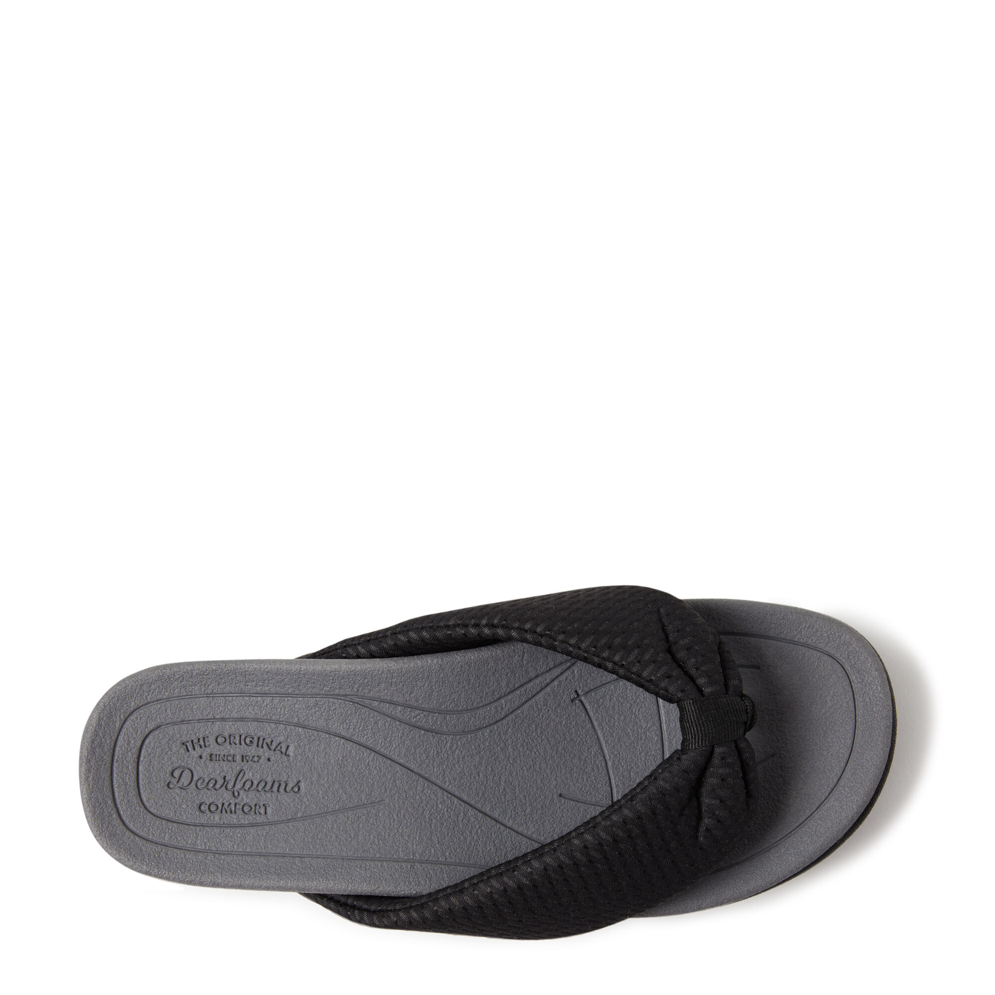 Dearfoam womens outlet flip flop slippers